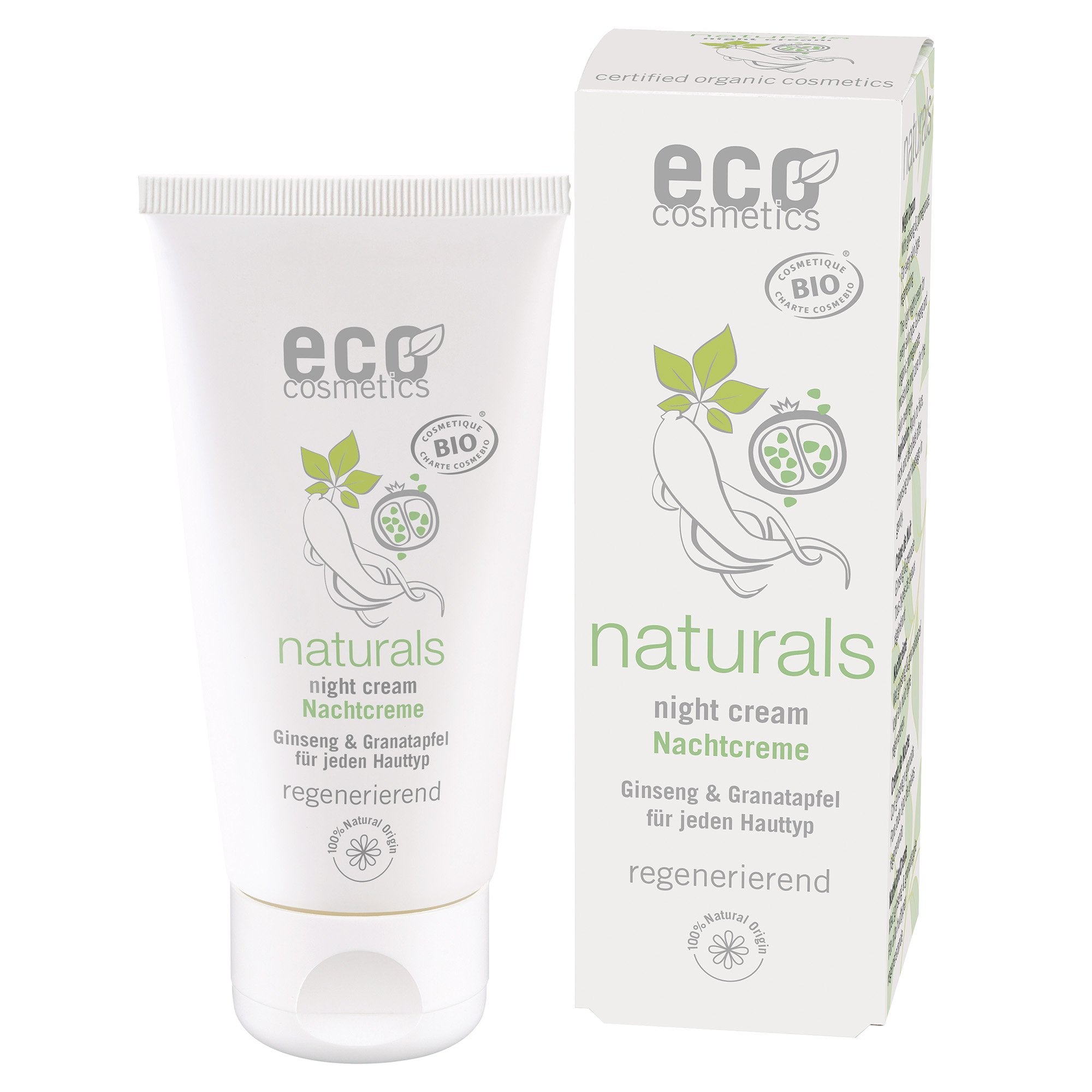 f84c9c9f6fac614f975486bcabeb7aaa-ECO-Naturals-Night-cream-2000x2000 Eco Cosmetics Noční krém BIO (50 ml) - s granátovým jablkem a ženšenem