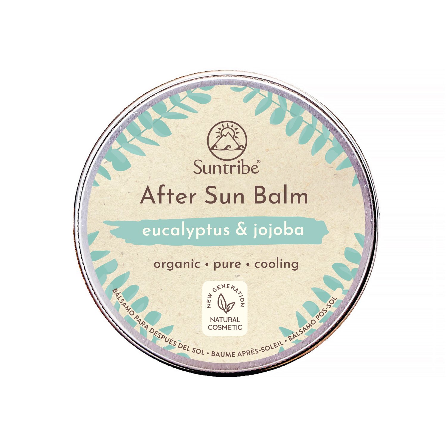 22362-4_1-after-sun-balm-eucalyptus-jojoba-suntribe Suntribe - Balzám po opalování, Eukalyptus & Jojoba, 100 ml