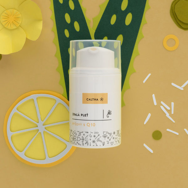 22512_caltha-krem-ryzovy-q10-600x600 CALTHA - Pleťový krém RÝŽOVÝ S KOENZYMEM Q10, citlivá/suchá/zralá pleť, 50 ml
