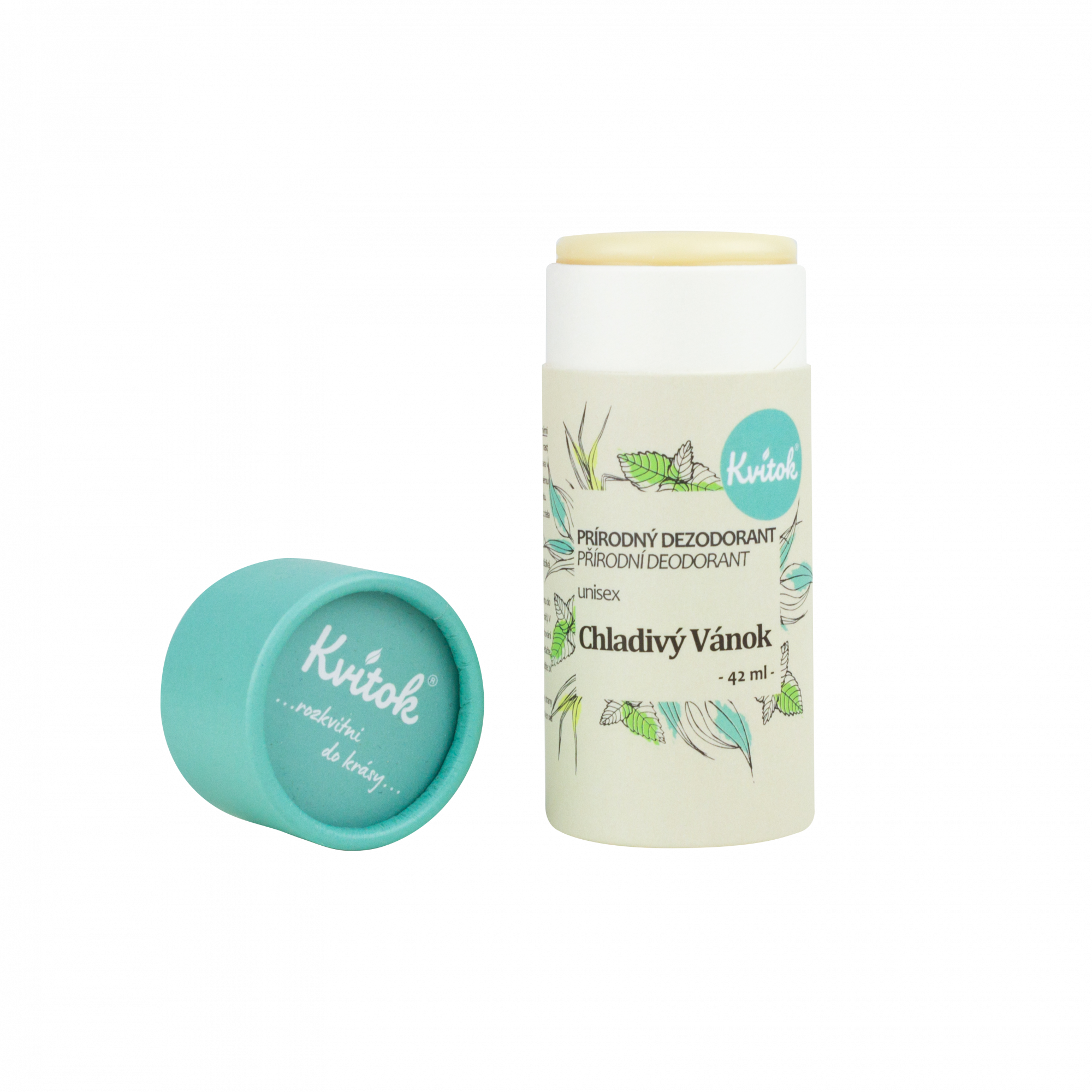 3fba2047d46b9fc2926d89652bb9a0c9-Chladivy-vanok Kvitok Tuhý deodorant Chladivý vánek (42 ml) - účinný až 24 hodin
