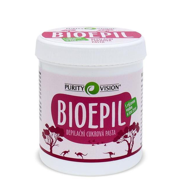 76ce86488a0e88c2f00be1bd998851c9-bioepil-cukrovapasta-400g Purity Vision BioEpil cukrová pasta (400 g) - pro dokonalou depilaci