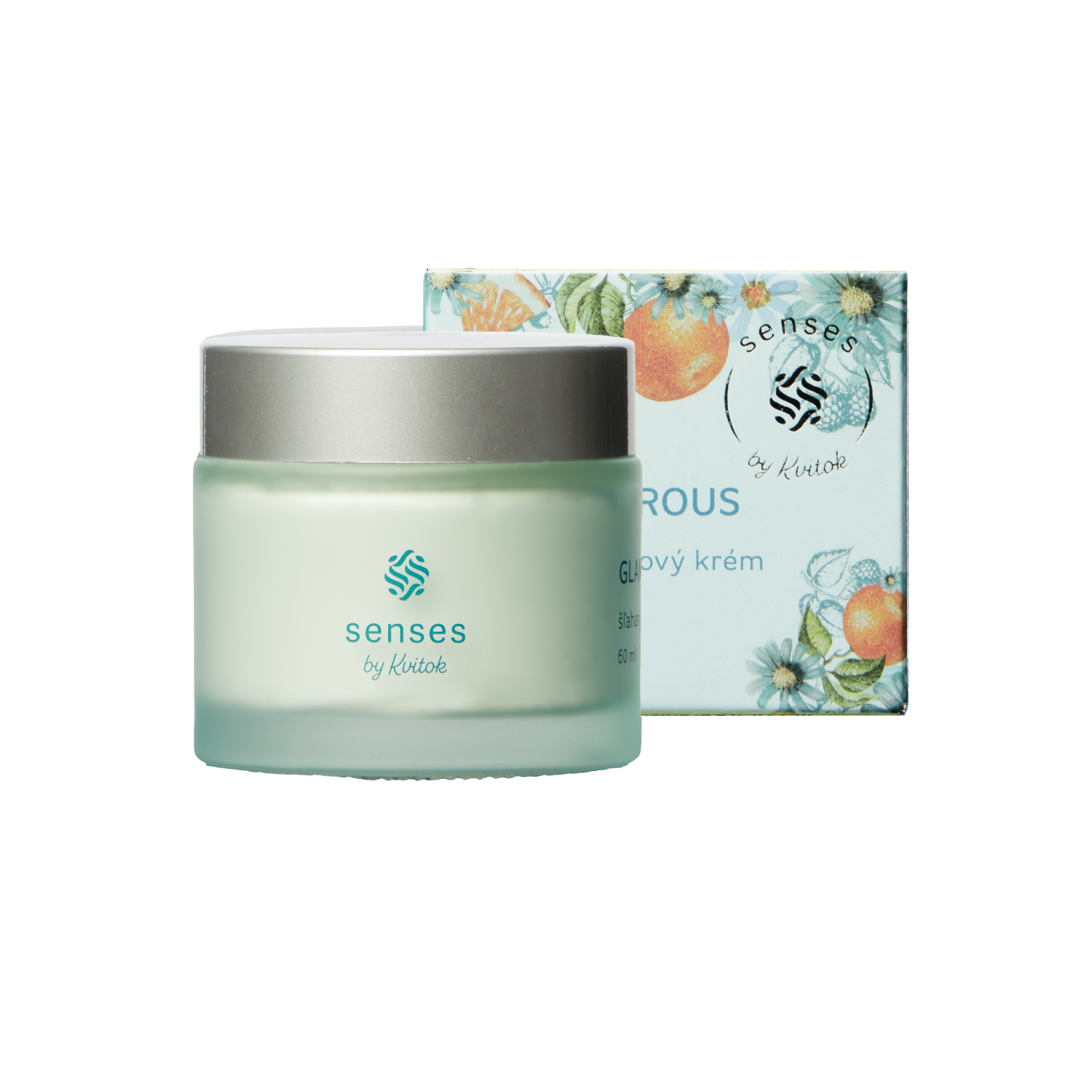 Kvitok_Senses_telovy_krem_Glamorous_komplet Kvitok Senses Šlehaný tělový krém Glamorous (60 ml) - sladce krémová vůně