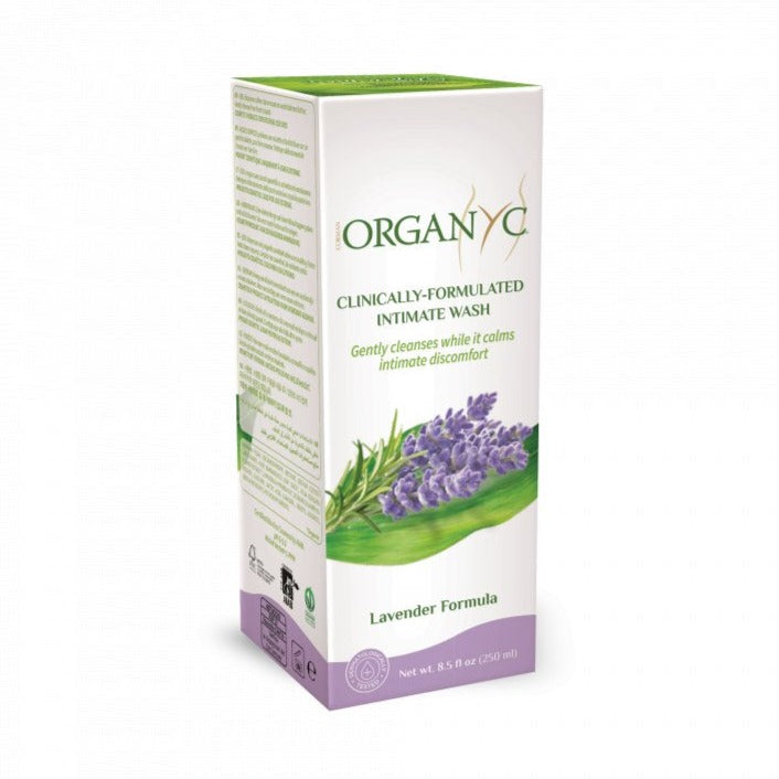 13673_organyc_sprchovy_gel_na_intimni_hygienu_f135daff-6d12-42c9-911e-21fb0a1fc84b Organyc Gel pro intimní hygienu BIO - Levandule (250 ml) - pro citlivou pokožku