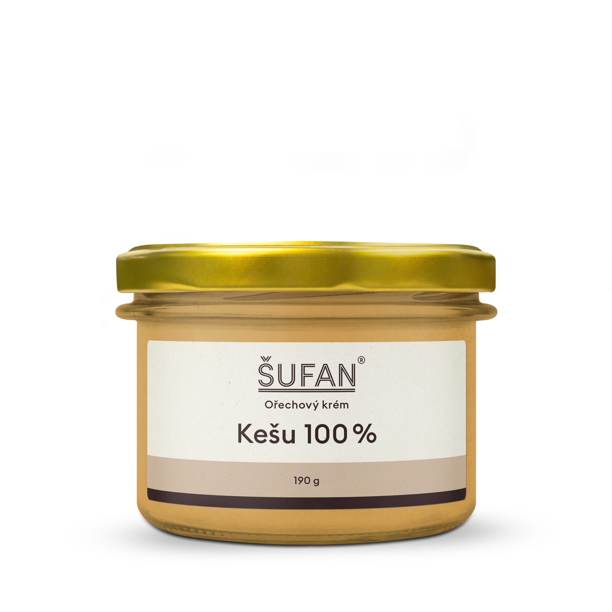 1_Kesu_100__190g_1 Šufan Kešu máslo 100% - 190 g - z pražených ořechů