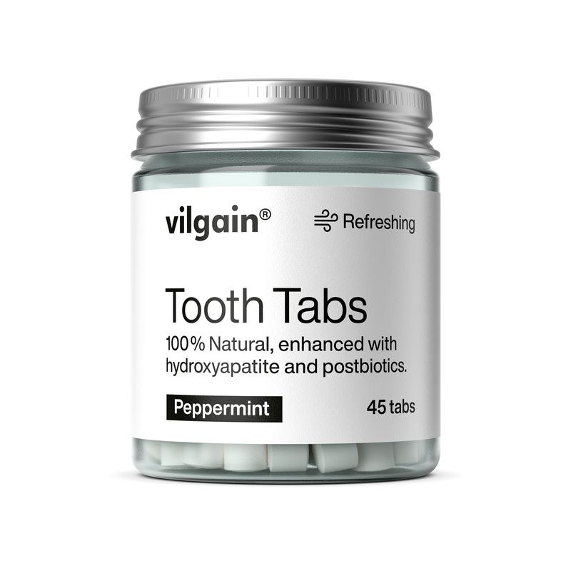 2436a93f-a88a-45a1-ad25-b45104cfffca-2 Vilgain Tablety na zuby – máta 45 tablet