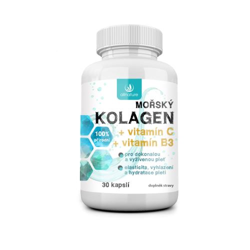 28600_allnature-morsky-kolagen-vit-c-vit-b3-30-kapsli Allnature Mořský kolagen + vit. C + vit B3 30 kapslí
