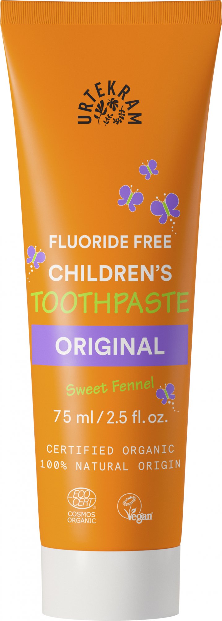 3d1ba6bedee162e15a8847286d3568f6-detska Urtekram Dětská zubní pasta s fenyklem BIO (75 ml) - bez fluoridu