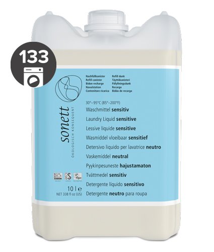 56d13294cd1ebcd6f9b2ea3574aa4319-neutral-laundry-liquid-10l Sonett Univerzální tekutý prací gel na bílé i barevné prádlo Sensitive - 10 l