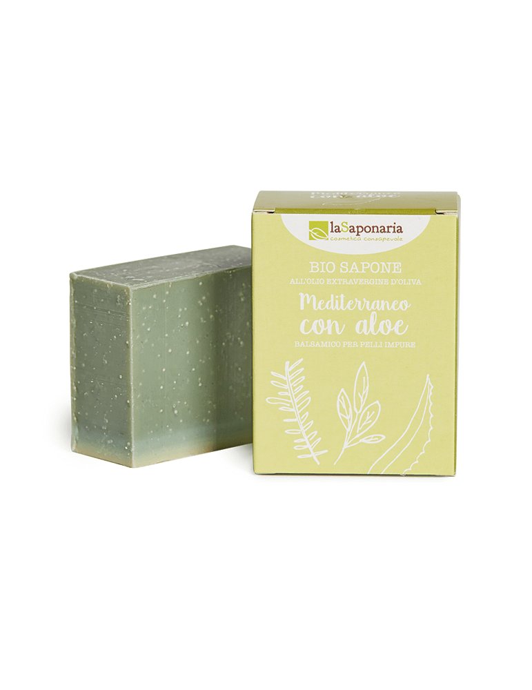 6e51ac4660a814b5e5d7718ab757912d-8054615470040-Stredomorske-bylinky-s-aloe-01 laSaponaria Tuhé olivové mýdlo BIO - Středomořské bylinky s mátou a aloe (100 g)
