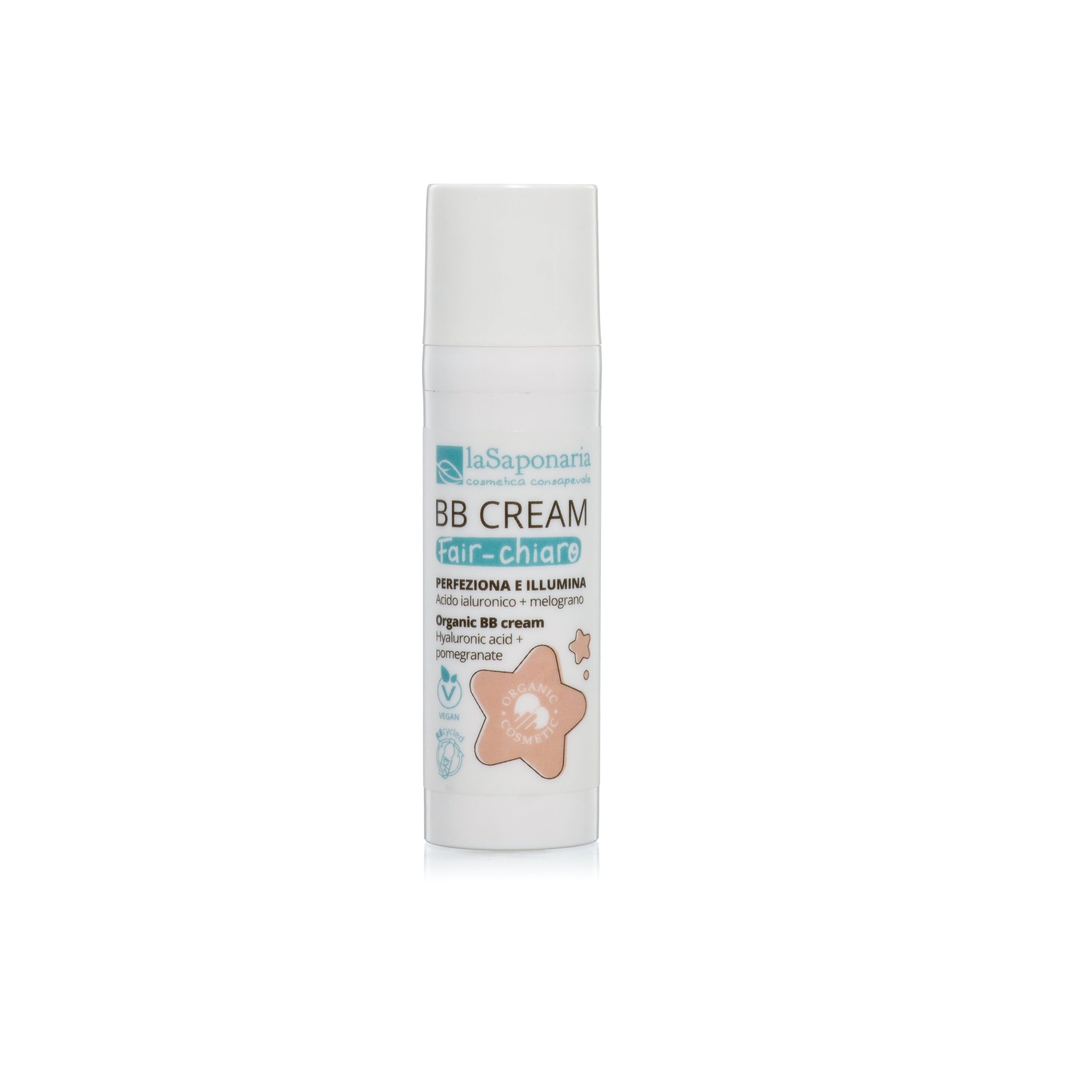8054615471429_BB-cream-fair-chiaro laSaponaria BB krém "Jako sen" BIO (30 ml) - světlý - lehké krytí s matným finišem