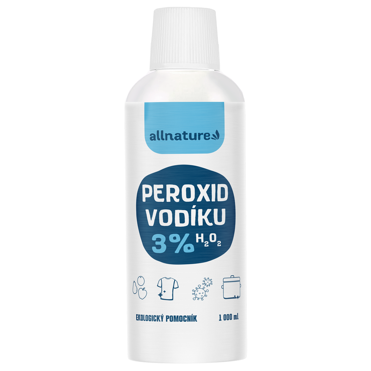 allnature-peroxid-vodiku-3-1000-ml Allnature Peroxid vodíku 3% - 1 l - univerzální pomocník do domácnosti