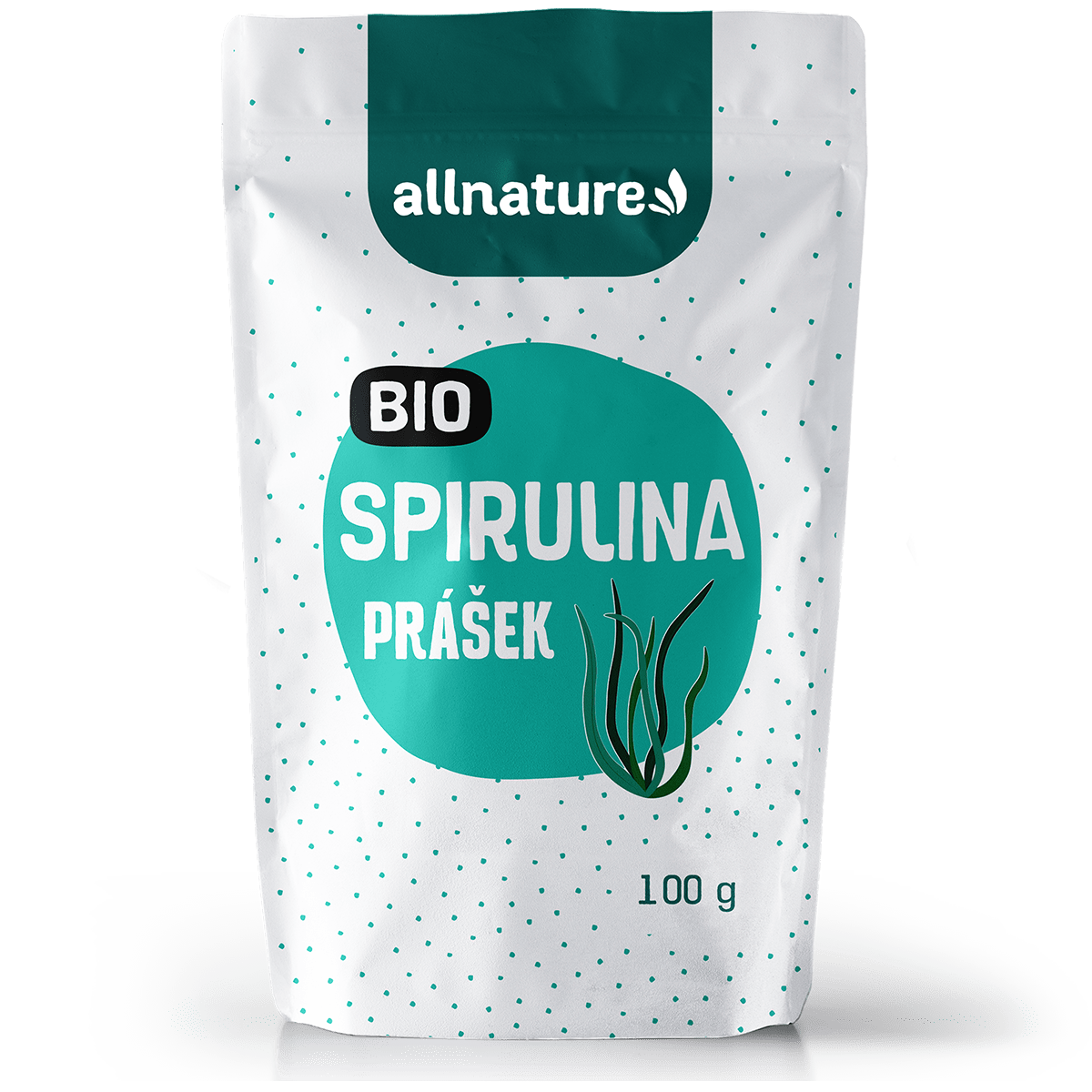 allnature-spirulina-prasek-bio-100-g Allnature Spirulina prášek BIO (100 g) - superpotravina plná bílkovin
