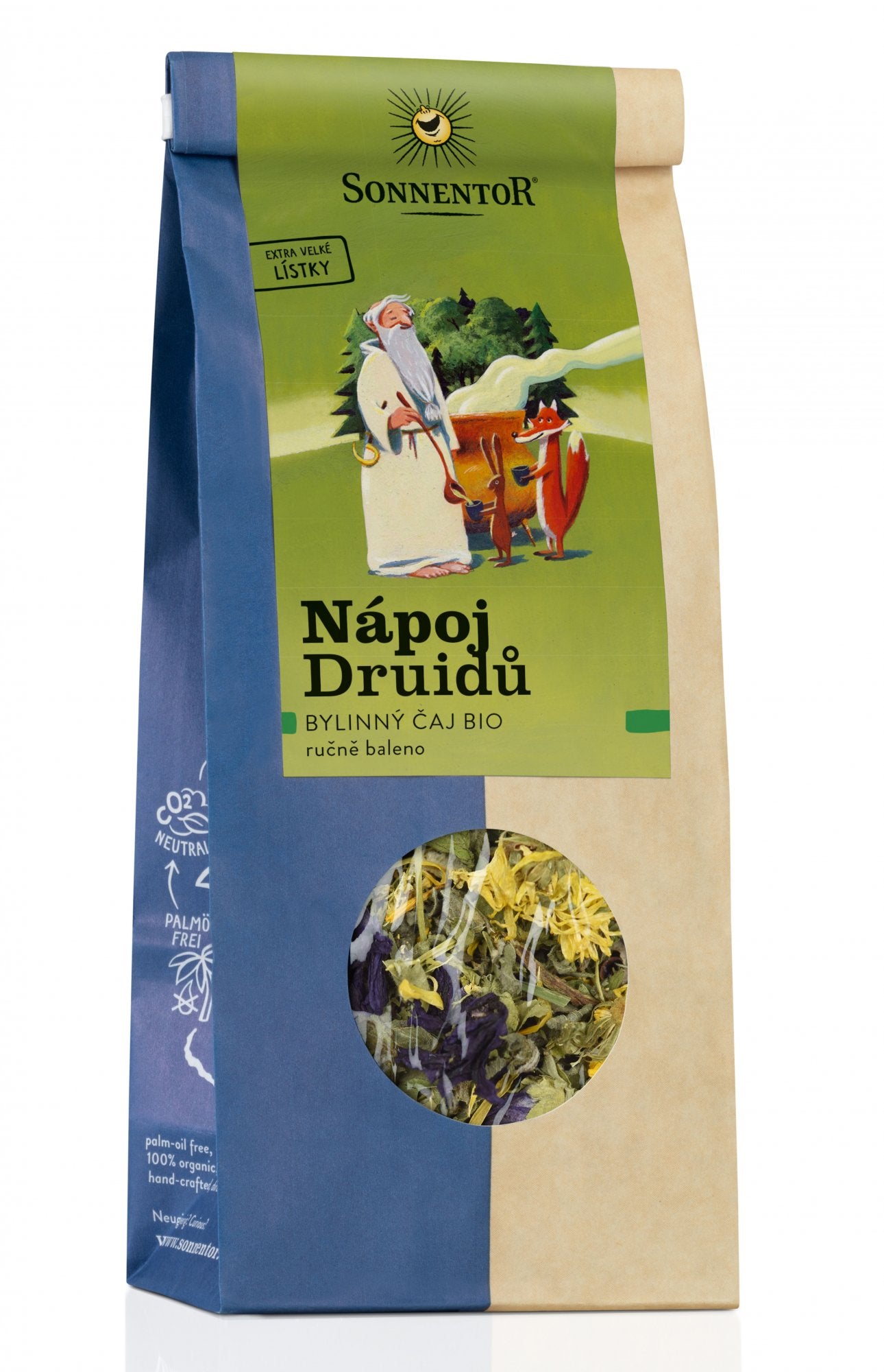 cfa9b30f27c60360775912130f7ea528-00523-Napoj-Druidu Sonnentor Bylinný čaj Nápoj druidů BIO - sypaný (50 g) - od lokálních pěstitelů