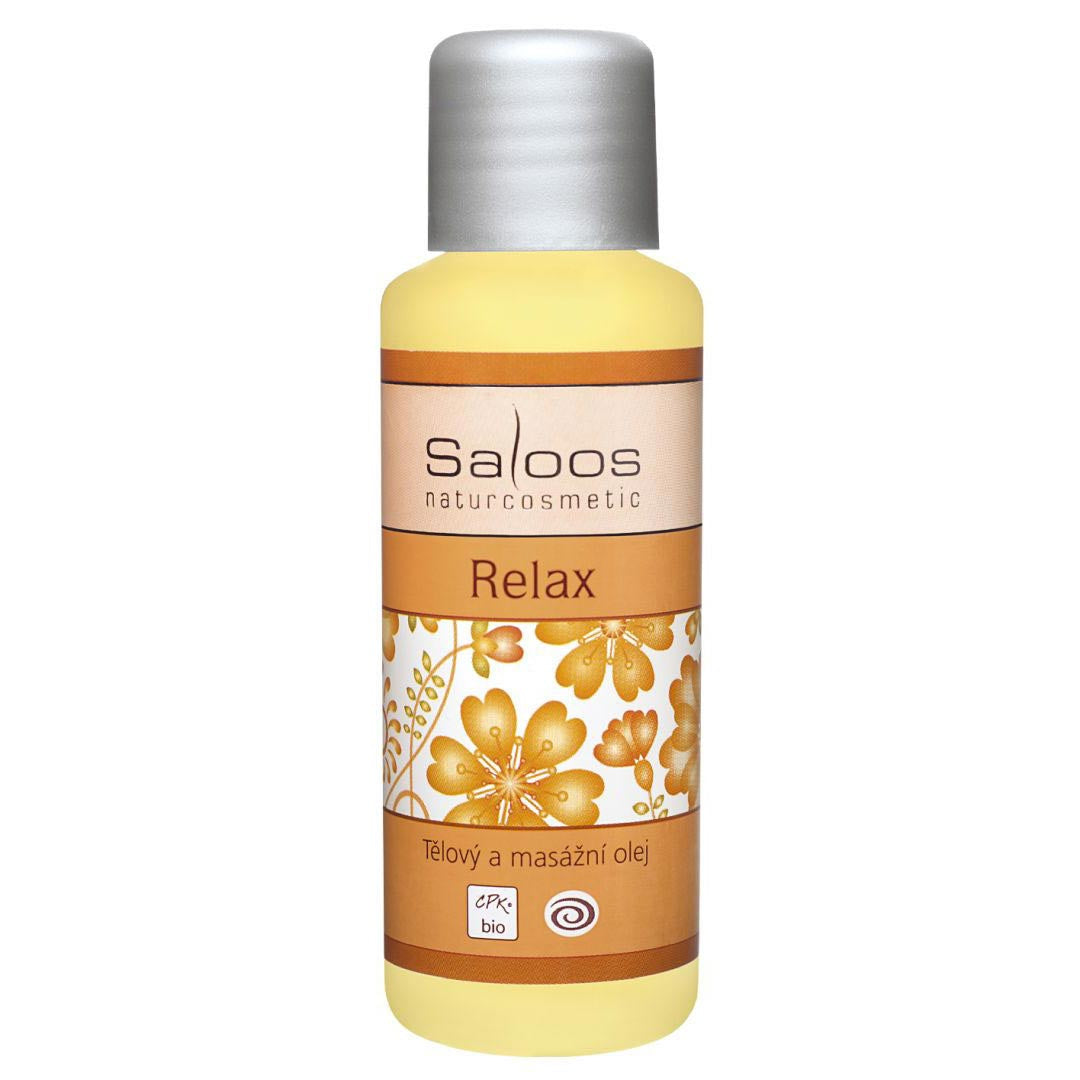 saloos_MO_Relax_50ml Saloos Tělový a masážní olej Relax BIO (50 ml) - uvolnění mysli i těla po náročném dni