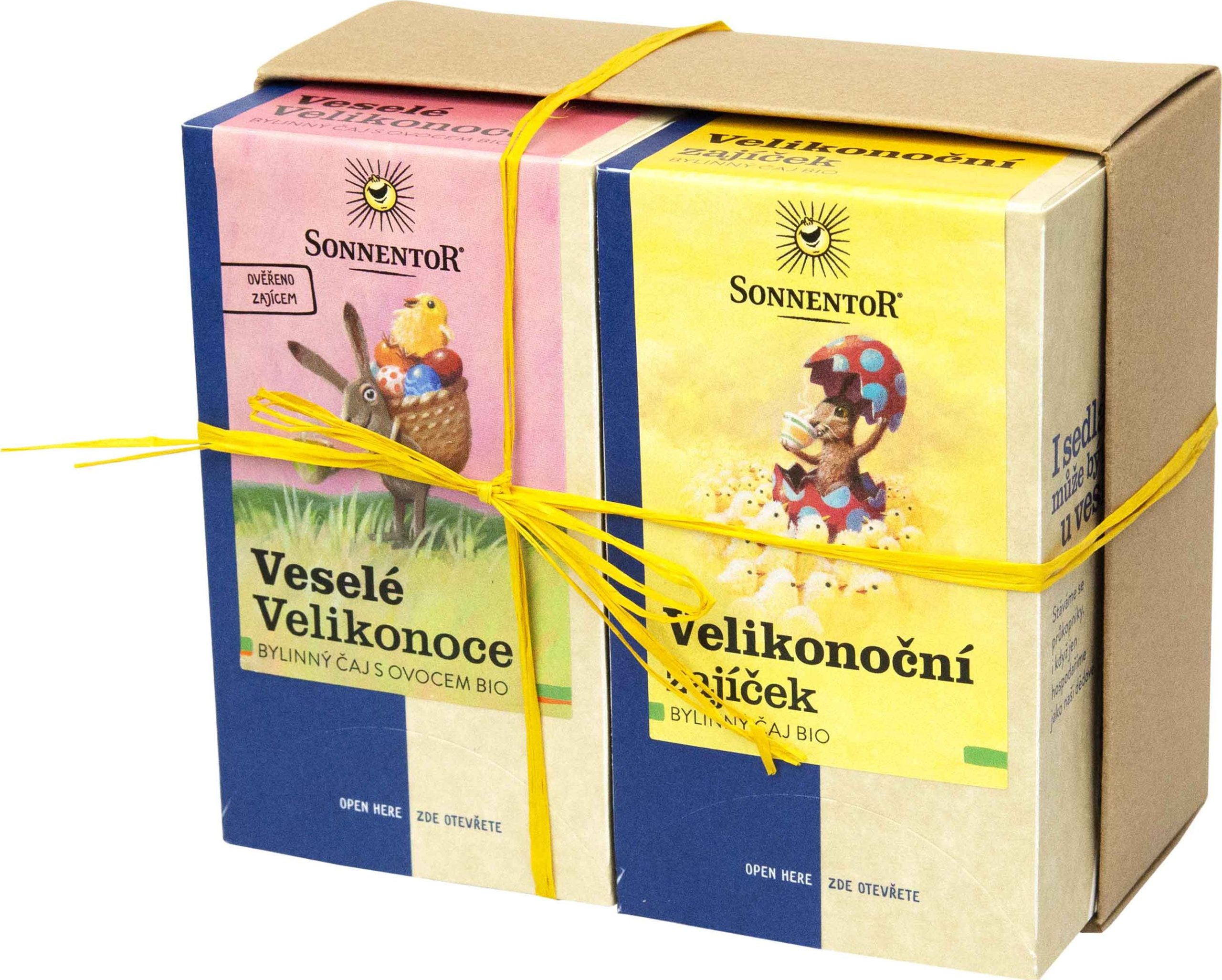 29083_sonnentor-caj-darkove-baleni-2-caju-velikonoce Sonnentor Čaj Dárkové balení 2 čajů – Velikonoce