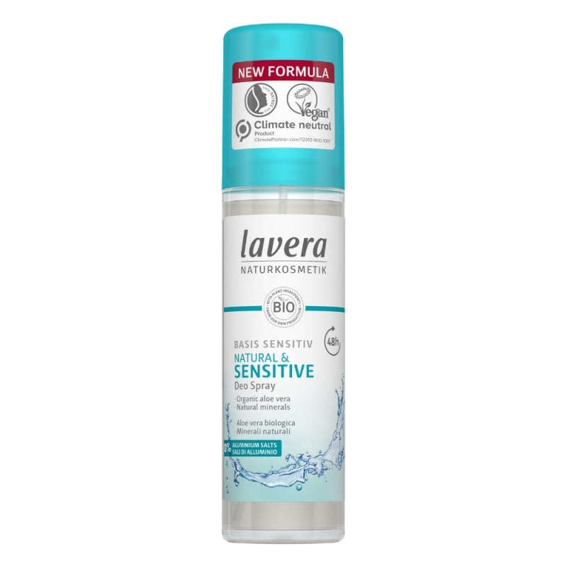 4021457638994 Lavera Deodorant ve spreji Sensitive (75 ml) - až 48hodinová ochrana
