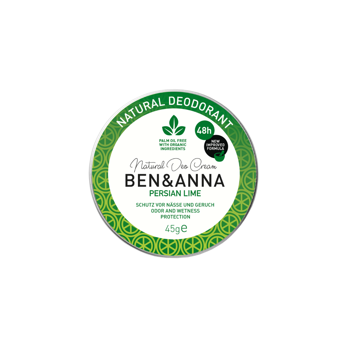 4260491220875 Ben & Anna Krémový deodorant Perská limetka (45 g)