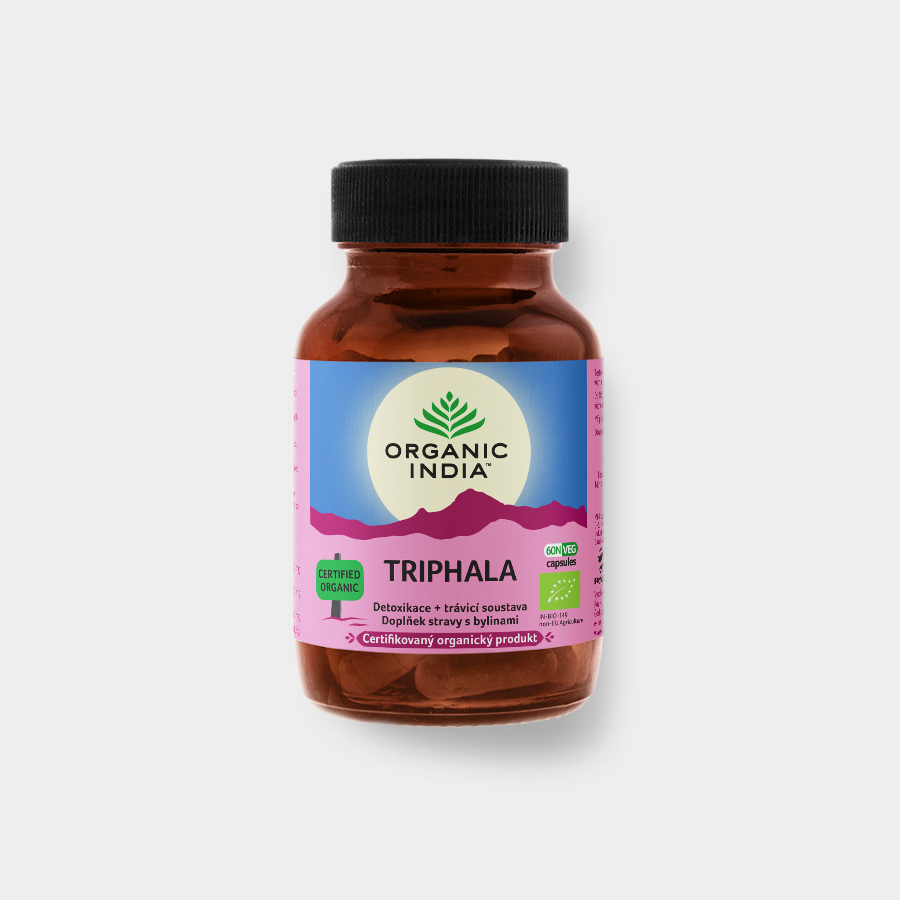 5591-1_organic-india-triphala-bio Organic India Triphala 60 kapslí