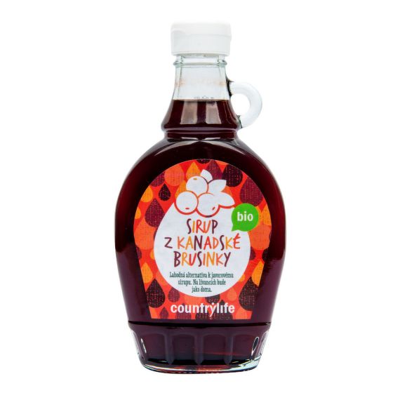 6086_country-life-sirup-brusinkovy-bio-250-ml Country Life Sirup brusinkový BIO 250 ml