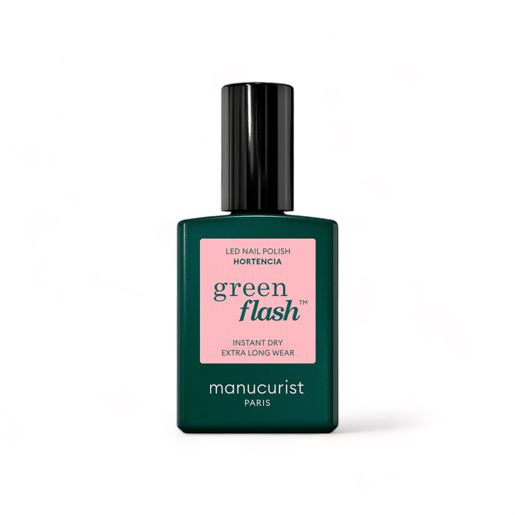 IMG-3415 Manucurist Green Flash LED gel lak na nehty - Hortencia (15 ml) - světle růžová jemná barva