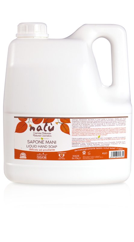 a8df47e1a5c85edecd3f4a62e2ff37c0-liquido-mani-natu-56928 Officina Naturae Tekuté mýdlo na ruce Natú - 4 l