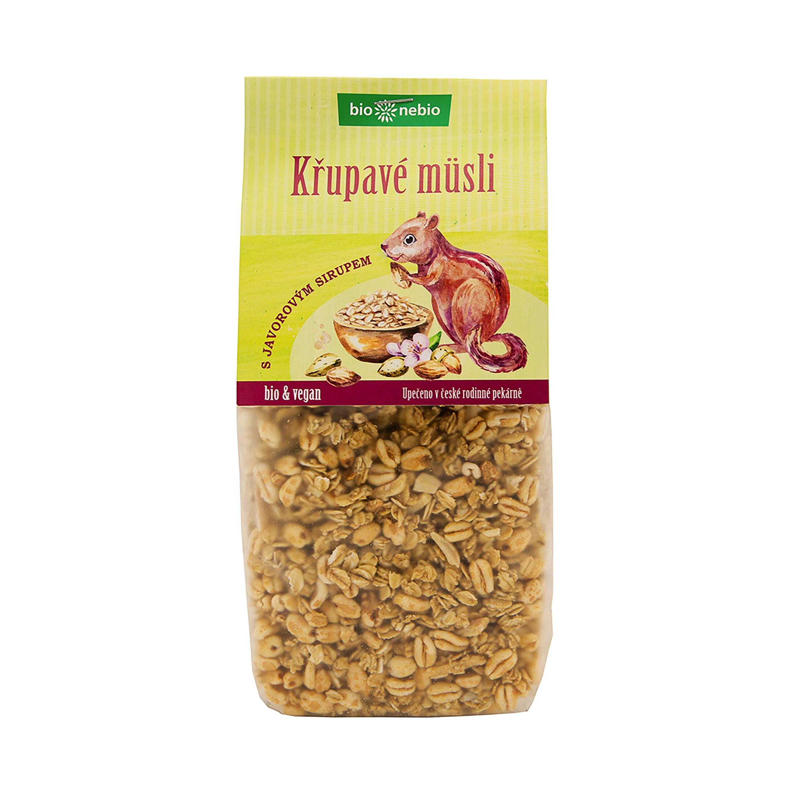 230142_Musli_Nebud_hloupy_Krupave_s_javorovym_sirupem_270_g_BIO_BIO_NEBIO-1 Müsli Nebuď hloupý! Křupavé s javorovým sirupem 270 g BIO BIO NEBIO