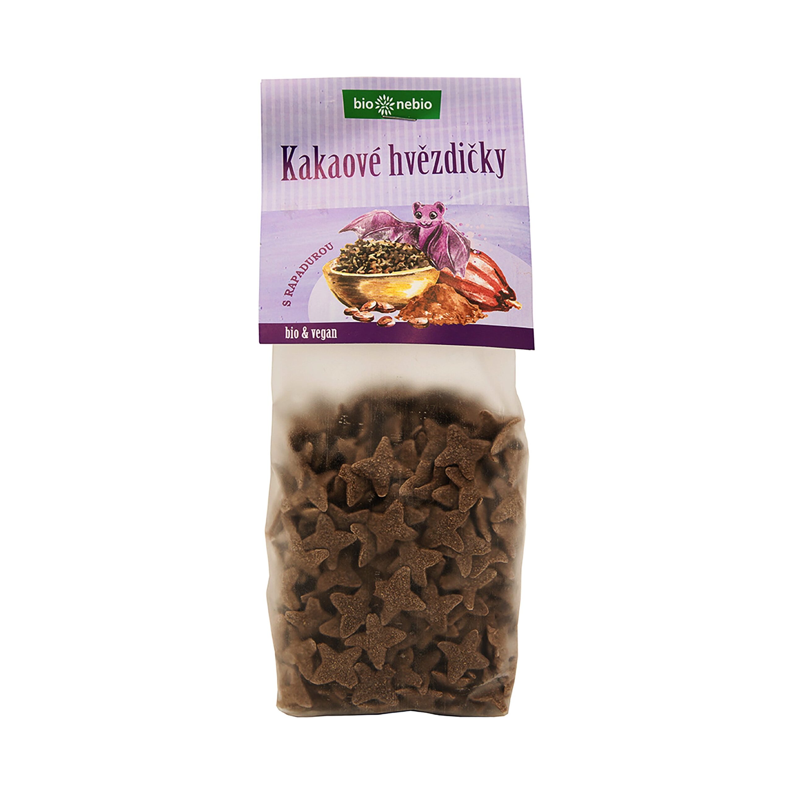233084_Hvezdicky_kakaove_s_Rapadurou_150_g_BIO_BIO_NEBIO-1 Hvězdičky kakaové s Rapadurou 150 g BIO BIO NEBIO