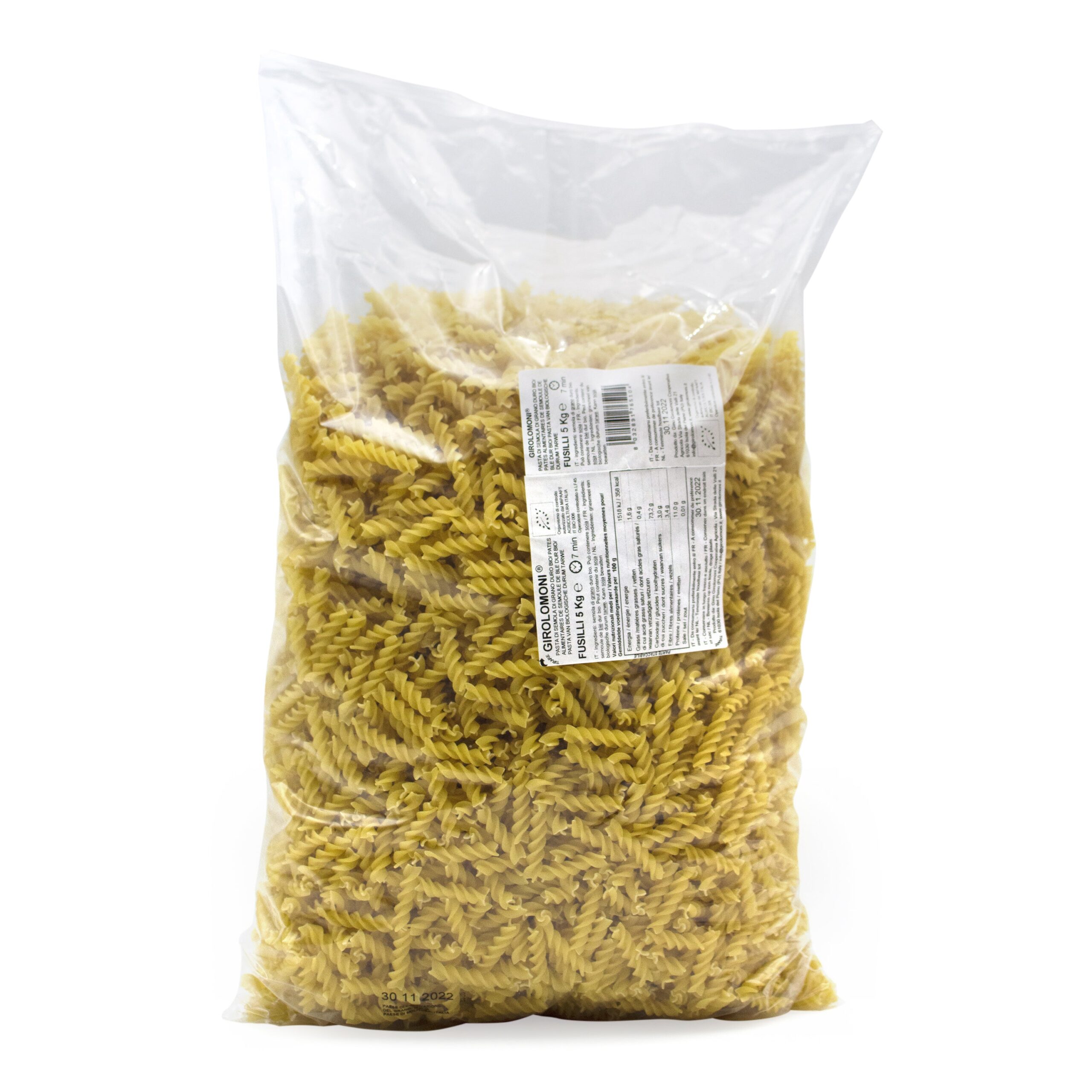 260157_Testoviny_fusilli_semolinove_5_kg_BIO_GIROLOMONI-1 Těstoviny fusilli semolinové 5 kg BIO GIROLOMONI