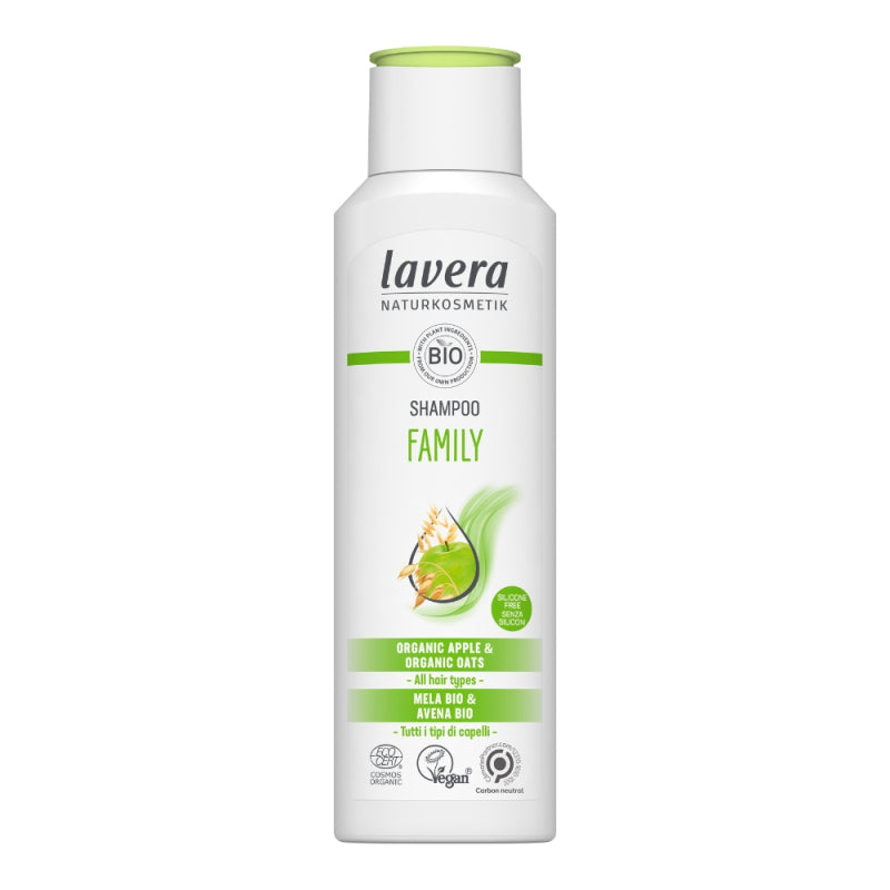 4021457655250 Lavera Šampon pro celou rodinu Family BIO (250 ml) - pro všechny typy vlasů