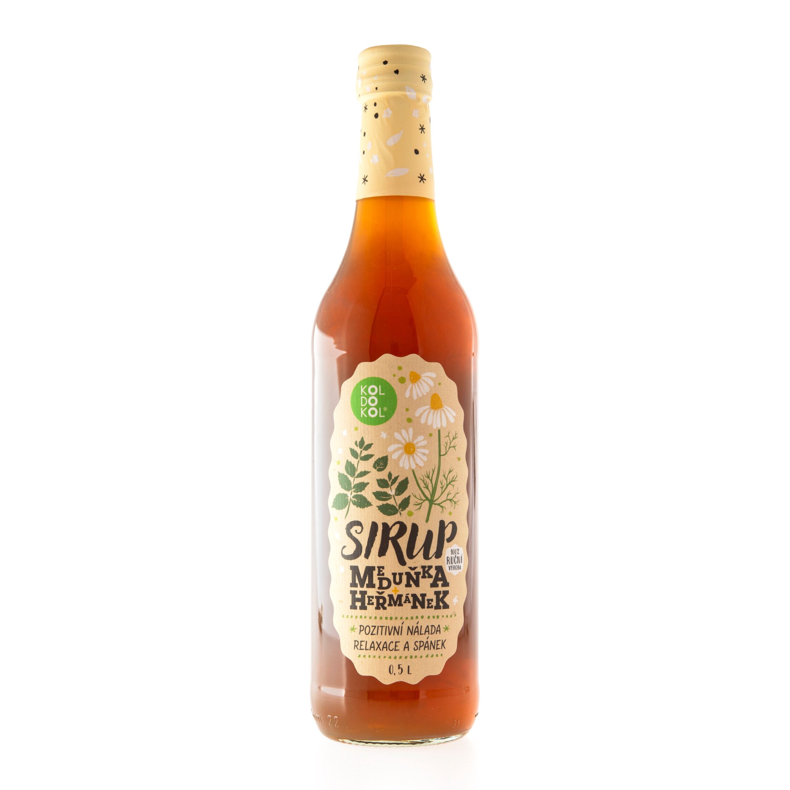 420122_Sirup_medunka_a_hermanek_500_ml_KOLDOKOL-1 Sirup meduňka a heřmánek 500 ml KOLDOKOL