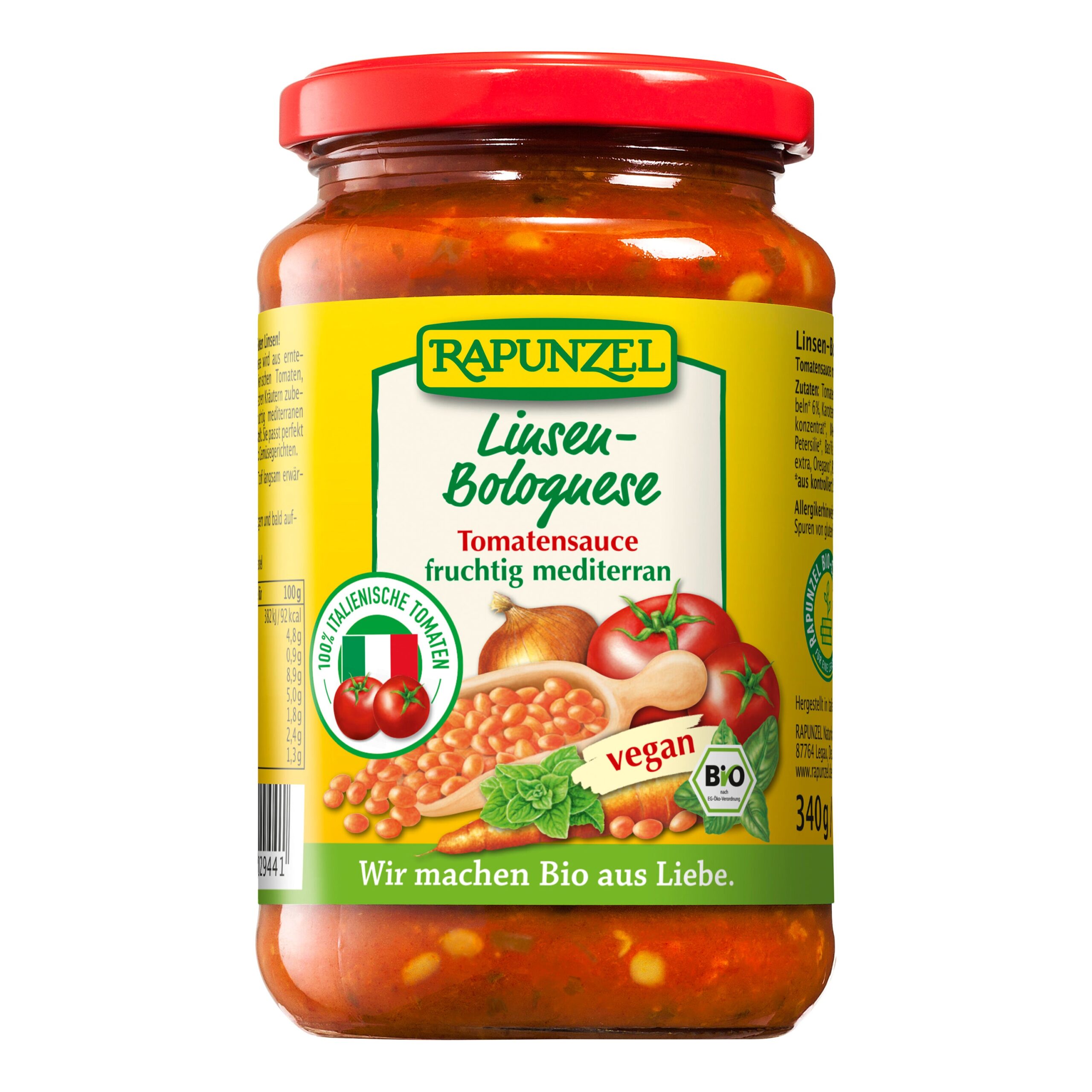 440223_Omacka_bolonska_s_cervenou_cockou_340_g_BIO_RAPUNZEL-1 Omáčka boloňská s červenou čočkou 340 g BIO RAPUNZEL