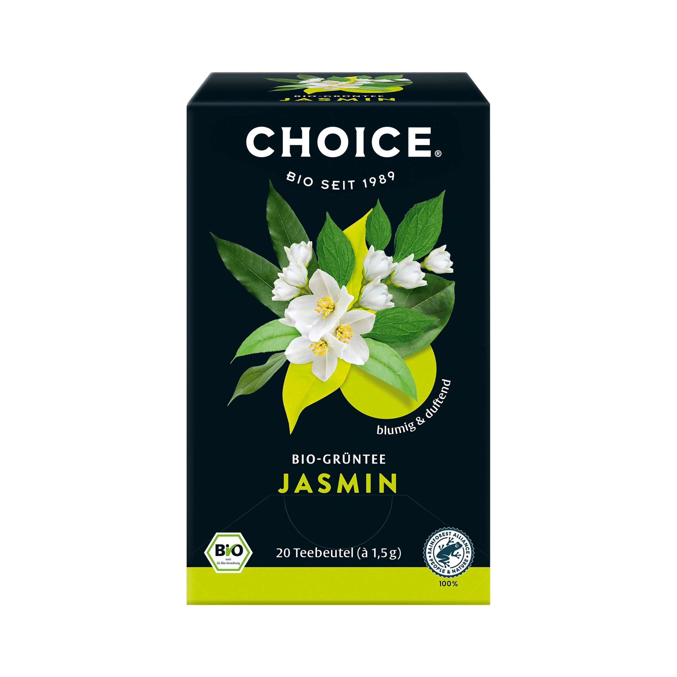 510511_Caj_zeleny_Jasmin_20_sacku_30_g_BIO_CHOICE-1 Čaj zelený Jasmín 20 sáčků 30 g BIO CHOICE