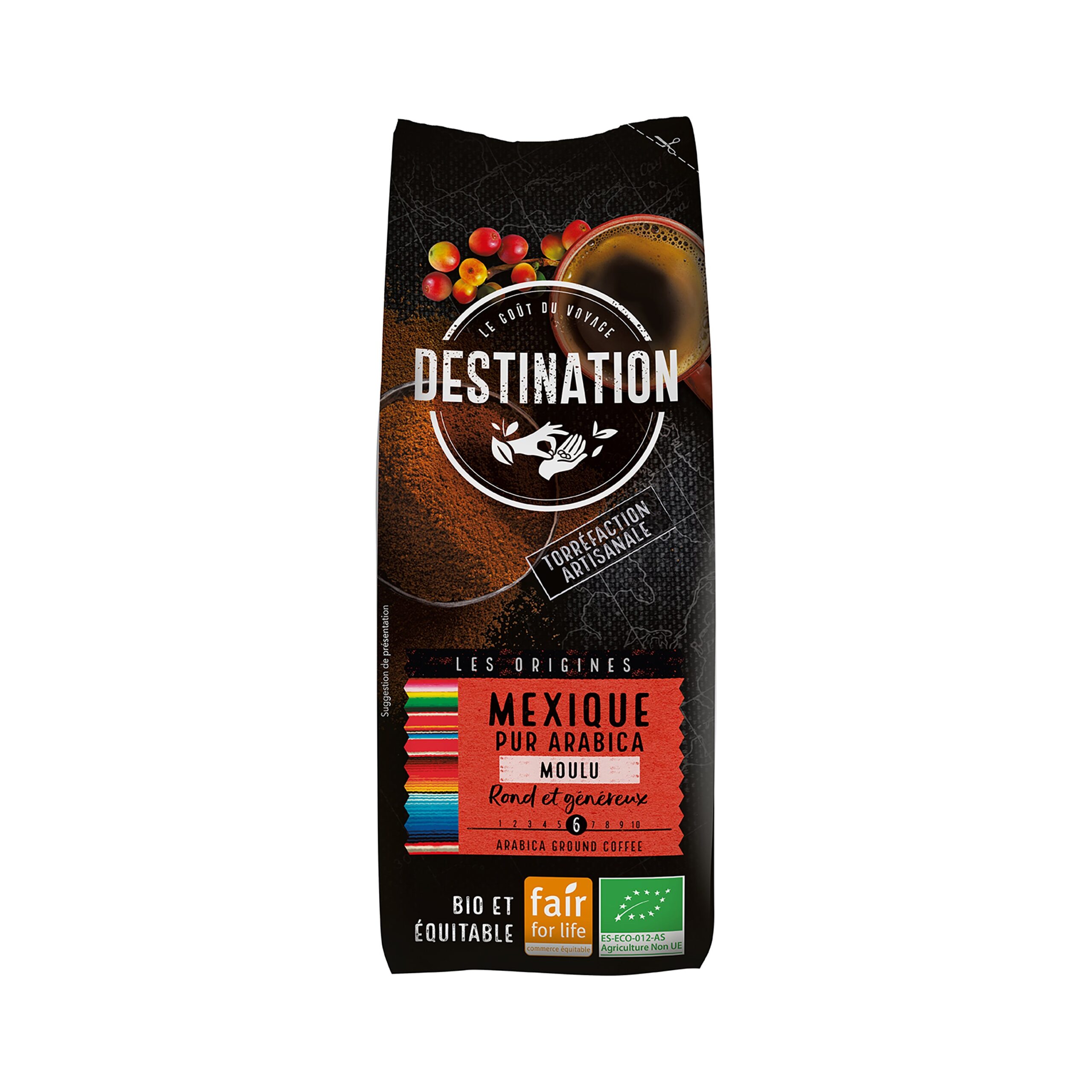 520038_Kava_mleta_Mexiko_250_g_BIO_DESTINATION-1 Káva mletá Mexiko 250 g BIO DESTINATION