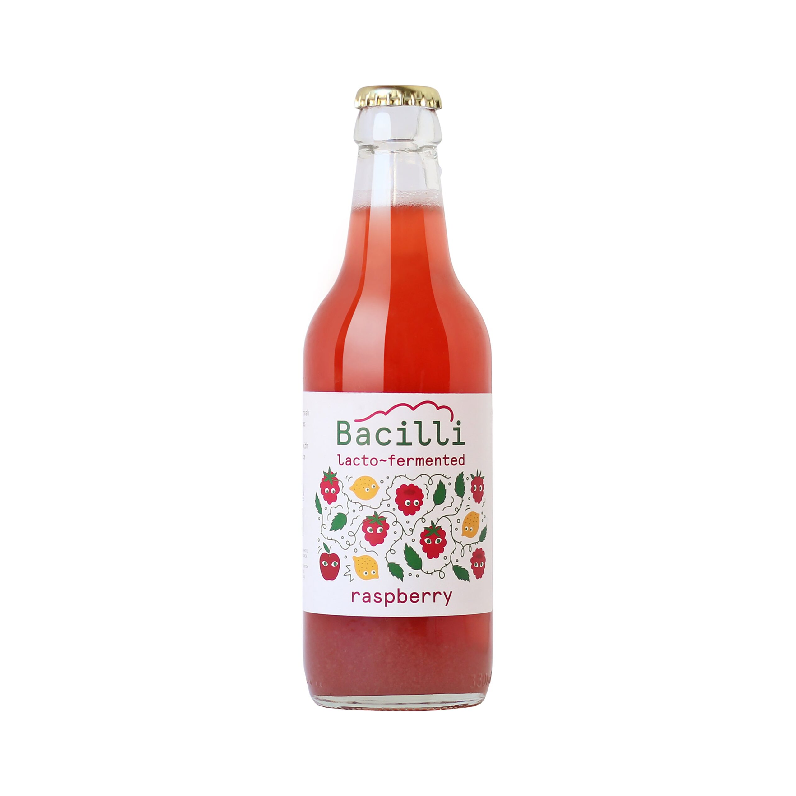570108_Limonada_fermentovana_Malinovka_330_ml_BIO_BACILLI-1 Bacilli Limonáda fermentovaná BIO - Malinovka (330 ml)