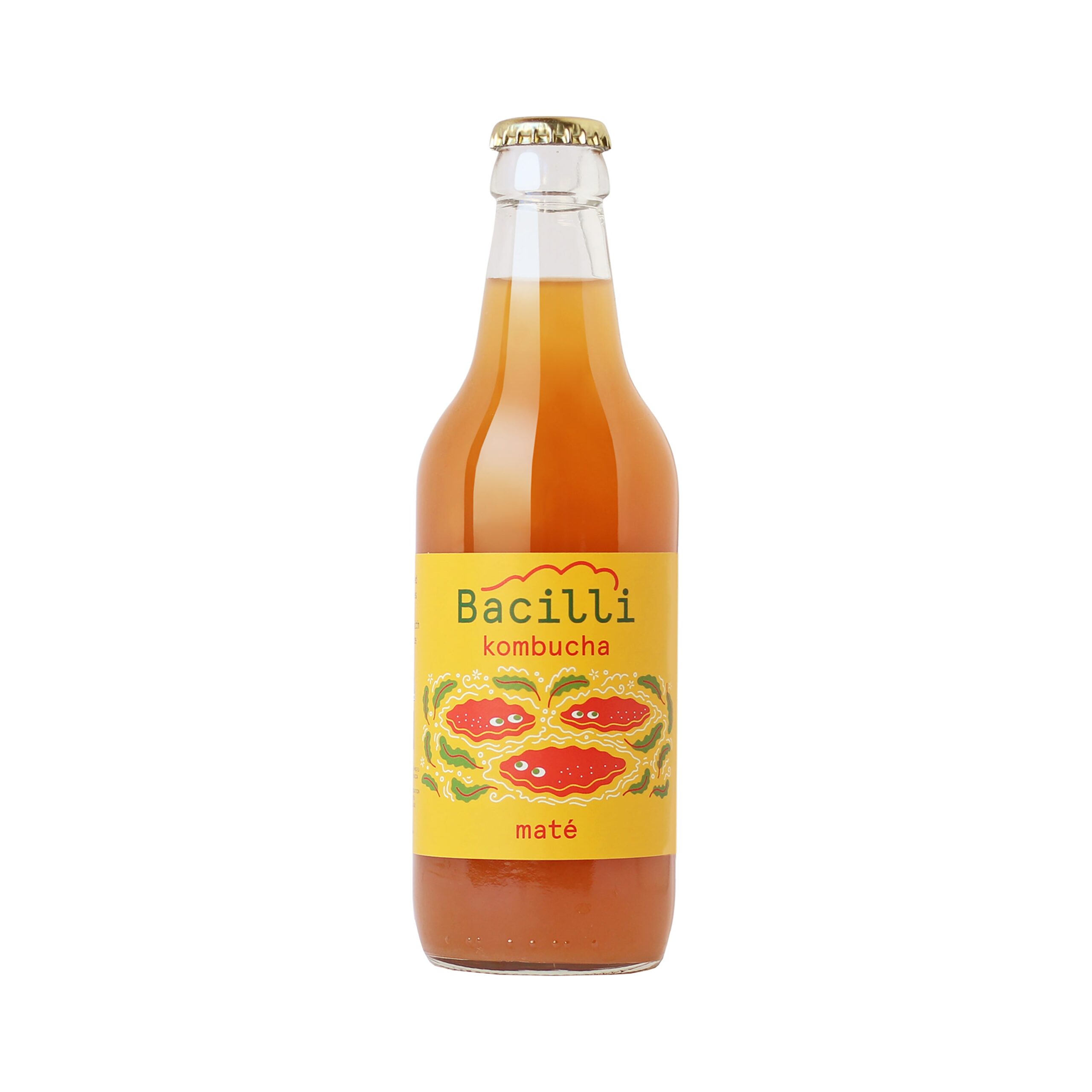 570111_Kombucha_Mate_330_ml_BIO_BACILLI-1 Bacilli Kombucha BIO - Maté (330 ml)