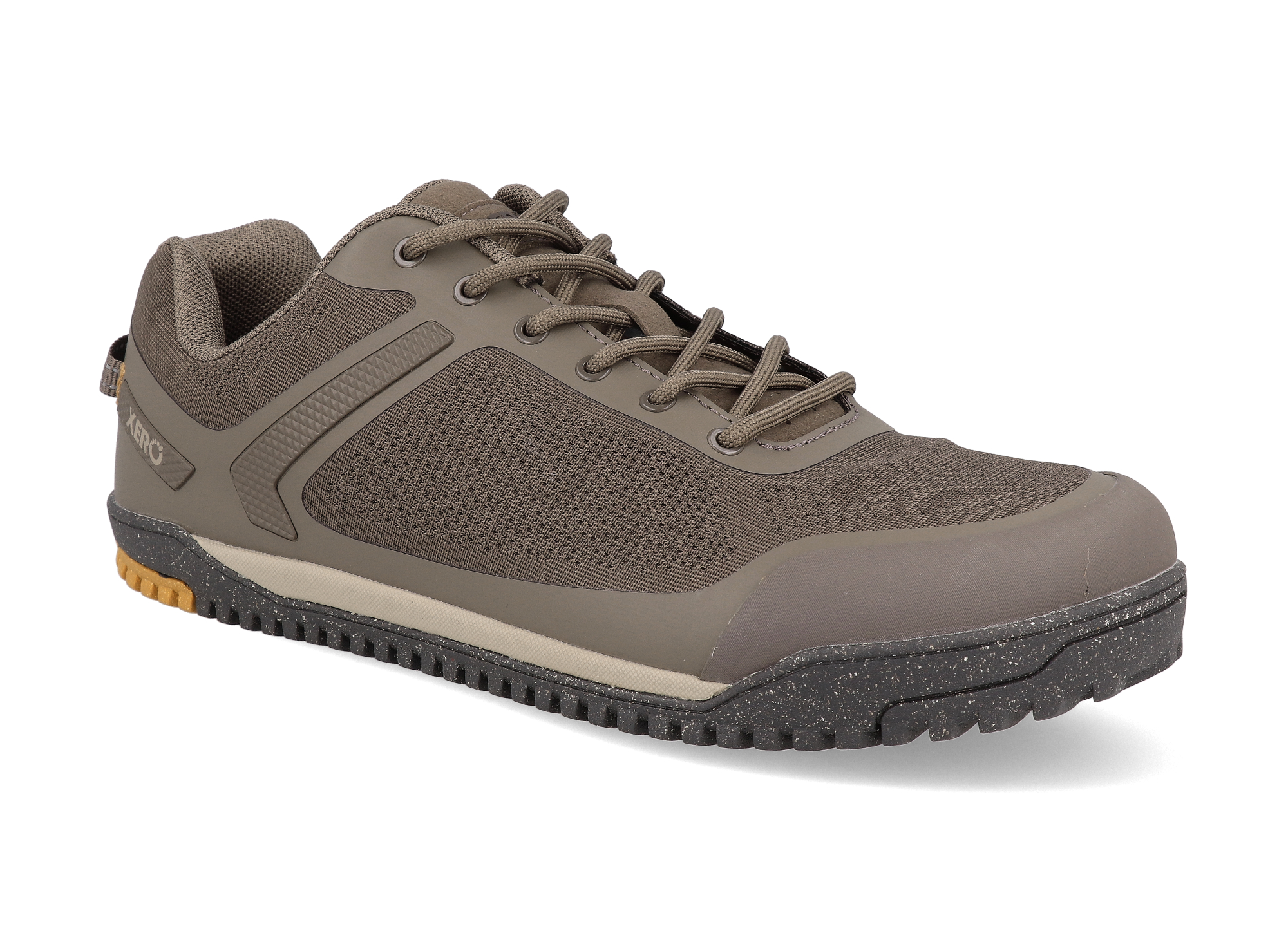 57323_sbkm-mrel-barefoot-panske-outdoorove-boty-xero-shoes-ridgeway-mesh-low-morel-1 Barefoot pánské outdoorové boty Xero shoes - Ridgeway Mesh Low Morel hnědé Velikost: 43.5, Délka boty: 285, Šířka boty: 103