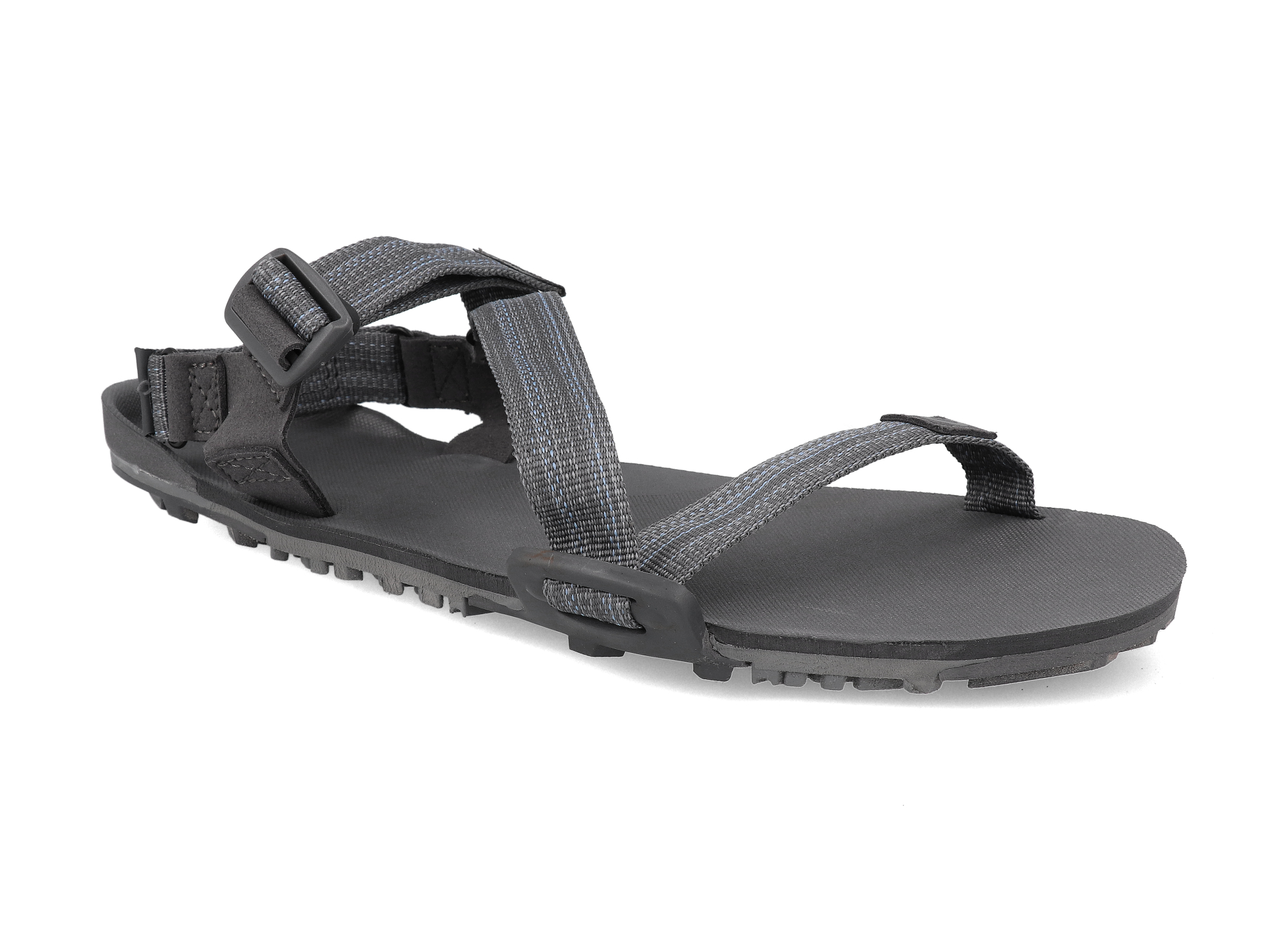 57659_ttm-sgap-barefoot-panske-sandaly-xero-shoes-z-trail-ev-steel-gray-asphalt-1 Barefoot pánské sandály Xero shoes - Z-Trail EV Steel Gray/Asphalt šedé Velikost: 44, Délka boty: 287, Šířka boty: 110