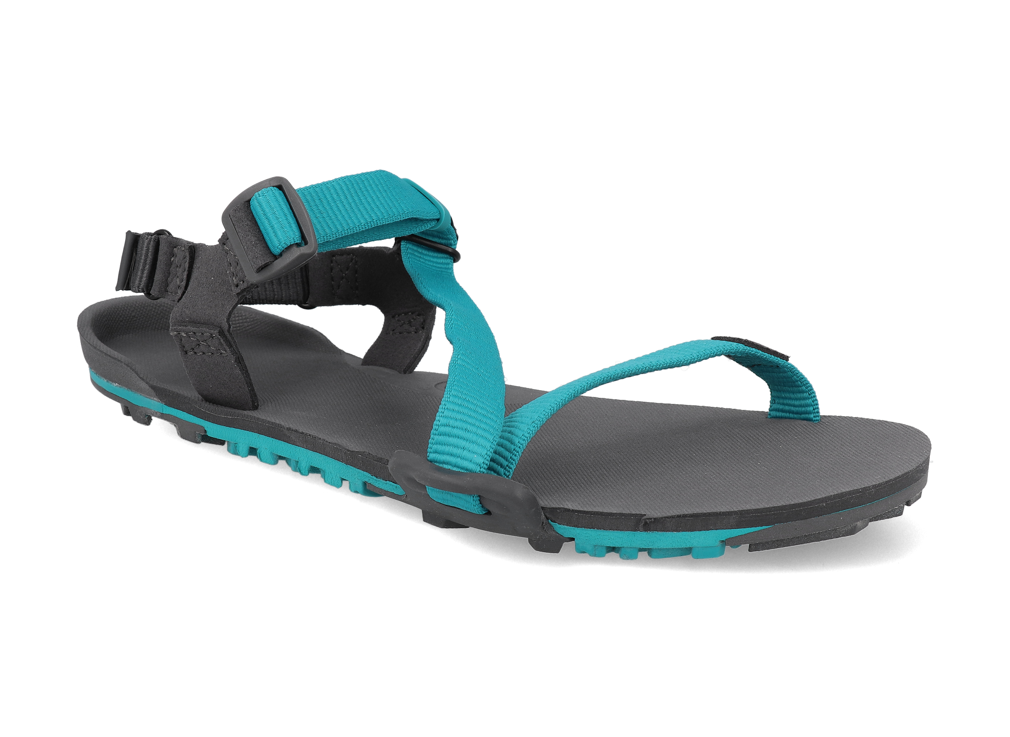 57689_ttw-luap-barefoot-damske-sandaly-xero-shoes-z-trail-ev-lake-blue-asphalt-1 Barefoot dámské sandály Xero shoes - Z-Trail EV Lake Blue/Asphalt tyrkysové Velikost: 41.5, Délka boty: 280, Šířka boty: 105