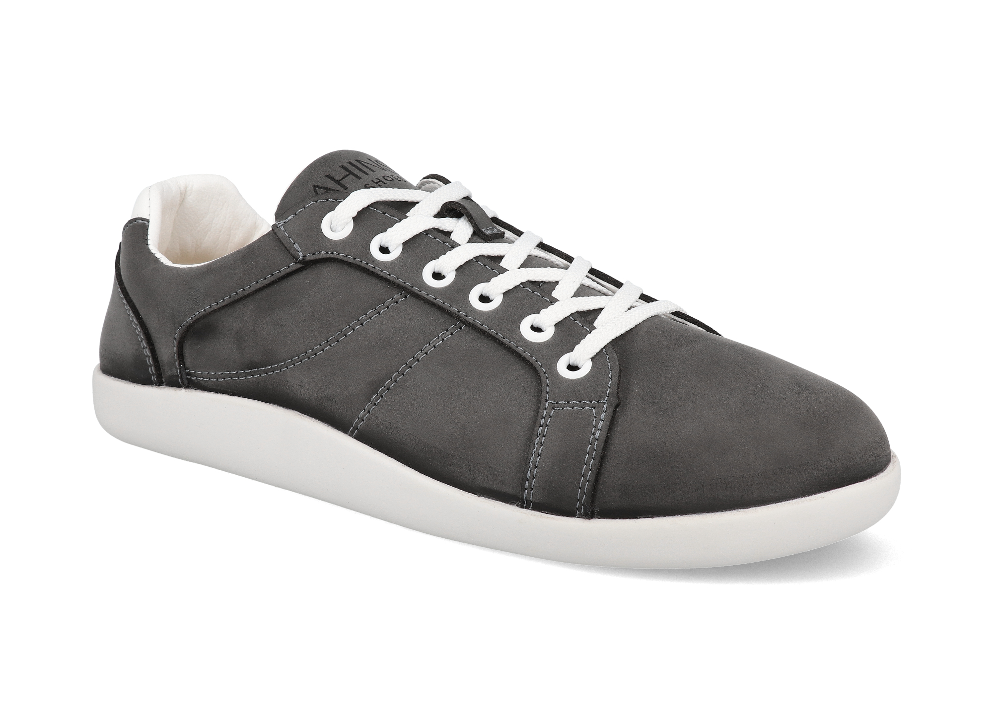 57788-3_ahi-679-barefoot-tenisky-ahinsa-ultra-comfort-tenisky-pura-sede-1 Tenisky Ahinsa - Pura 2 Ultra Comfort šedé Velikost: 44, Délka boty: 288, Šířka boty: 105