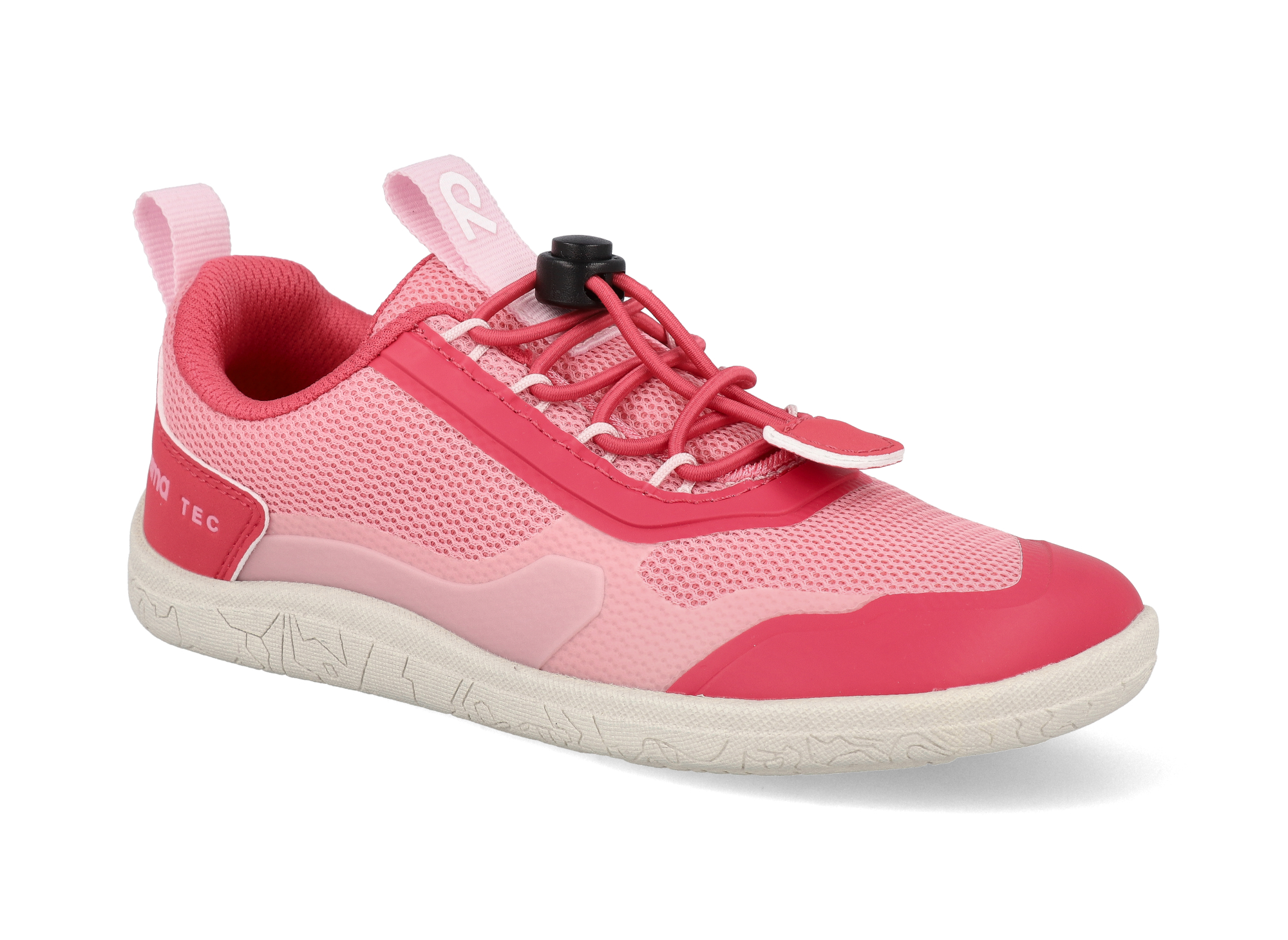 57959_5400141a-4370-barefoot-detske-tenisky-reima-reimatec-tepastelu-sunset-pink-1 Barefoot tenisky Reima - Reimatec Tallustelu Sunset Pink růžové Velikost: 36, Délka boty: 231, Šířka boty: 84