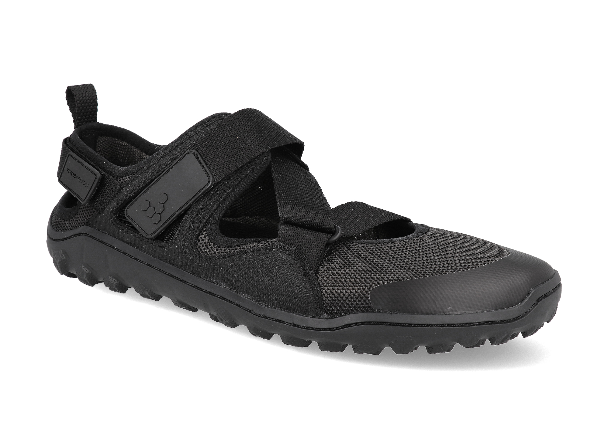 58898_309511-01-barefoot-panske-trekove-sandaly-vivobarefoot-tracker-sandal-mens-obsidian-white-1 Barefoot pánské trekové sandály Vivobarefoot - Tracker sandalM obsidian černé Velikost: 47, Délka boty: 300, Šířka boty: 108