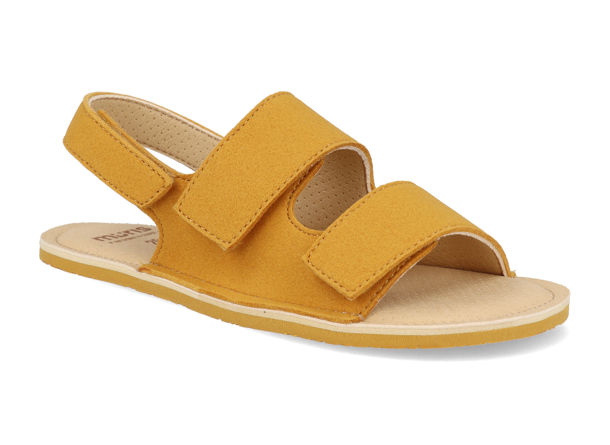 59264_mu-rio-jr-mustd-barefoot-sandaly-muris-rio-mustard-1-1 Barefoot dětské sandály Muris - Rio mustard žluté Velikost: 30, Délka boty: 190, Šířka boty: 74