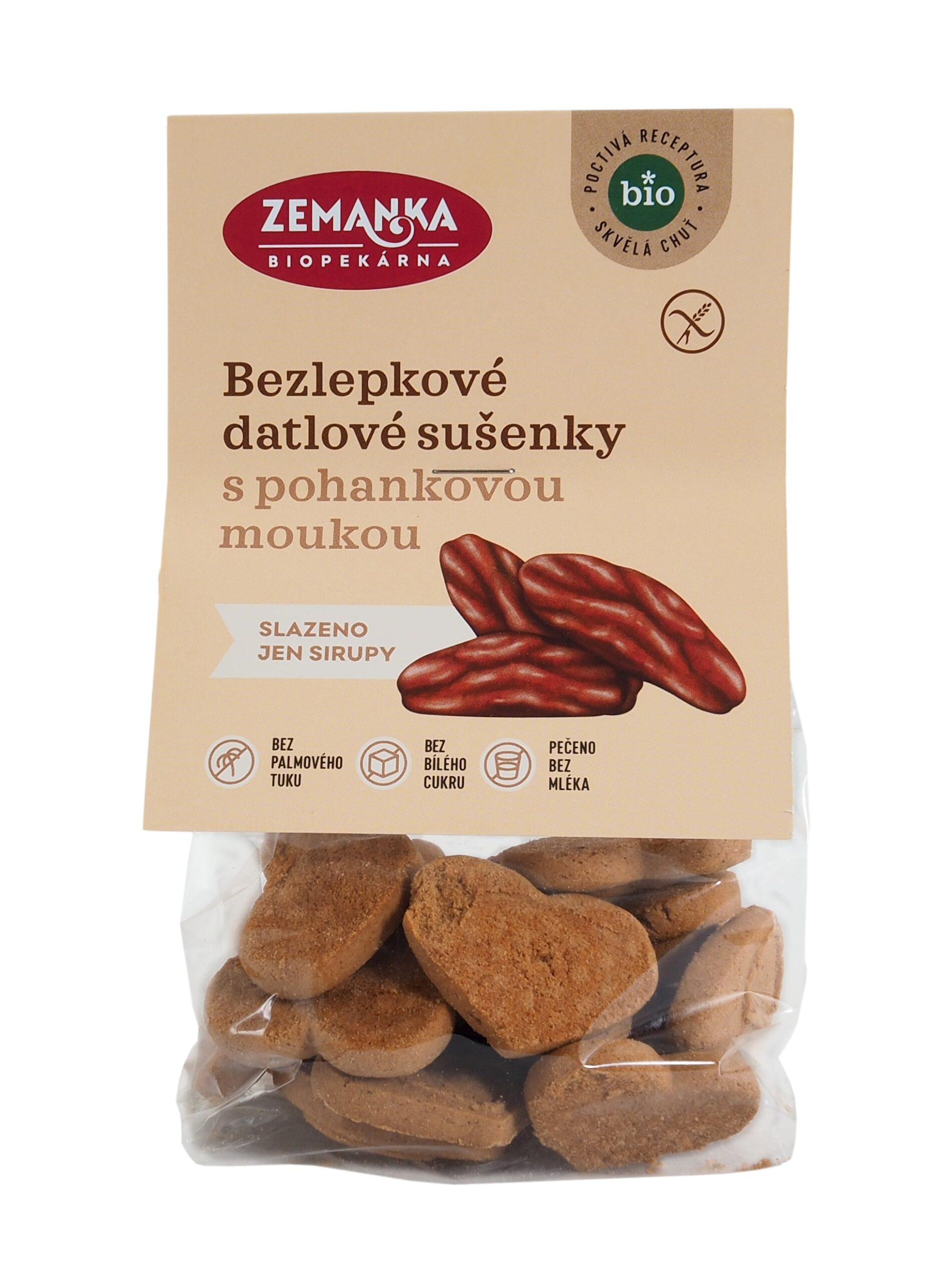 630171_Susenky_pohankovo_-_datlove_bezlepkove_100_g_BIO_ZEMANKA-1 Zemanka Datlové pohankové sušenky BIO - bezlepkové (100 g) - bezlepkové mlsání slazené sirupy