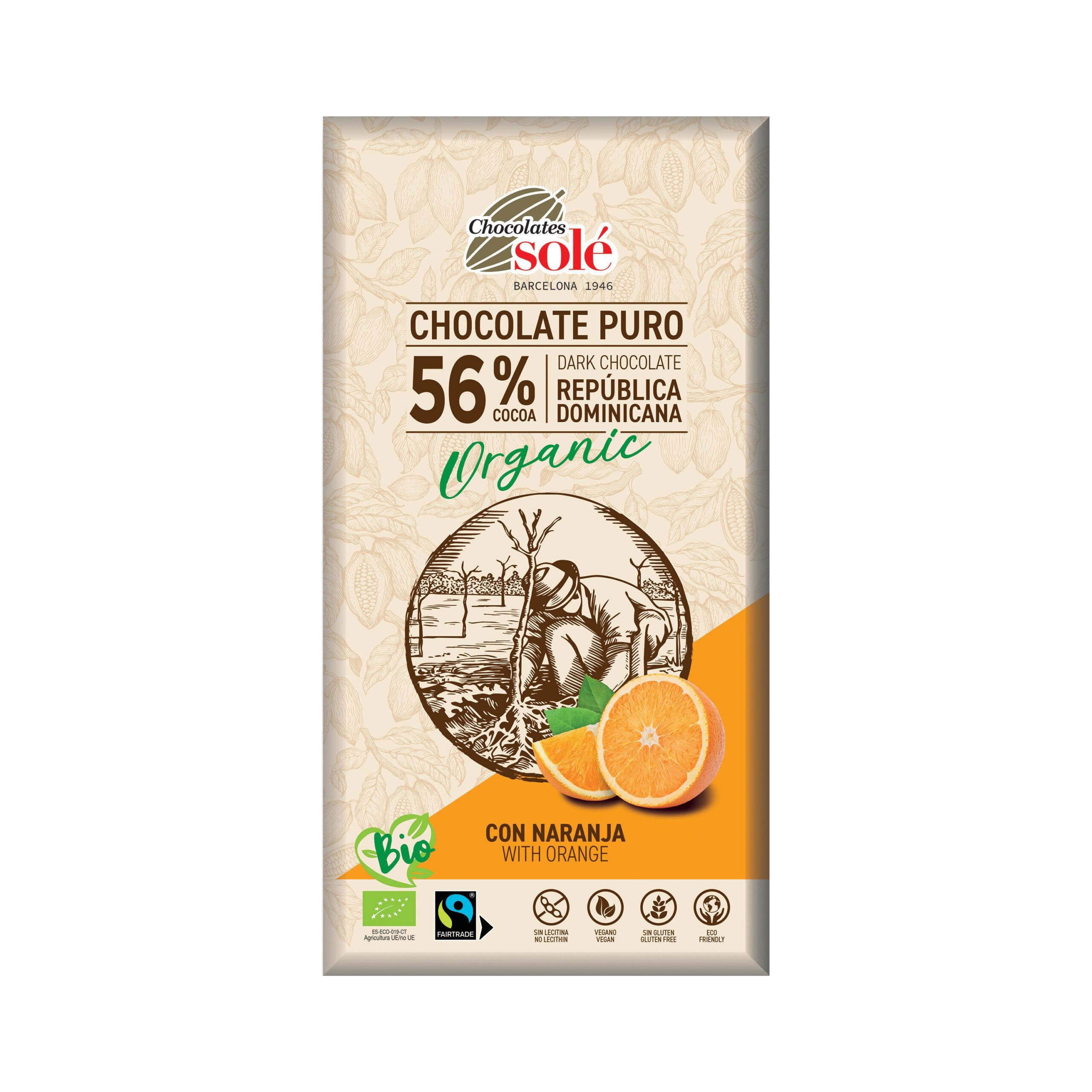 660199_Cokolada_horka_pomerancova_100_g_BIO_SOLE-1 Čokoláda hořká pomerančová 100 g BIO SOLÉ