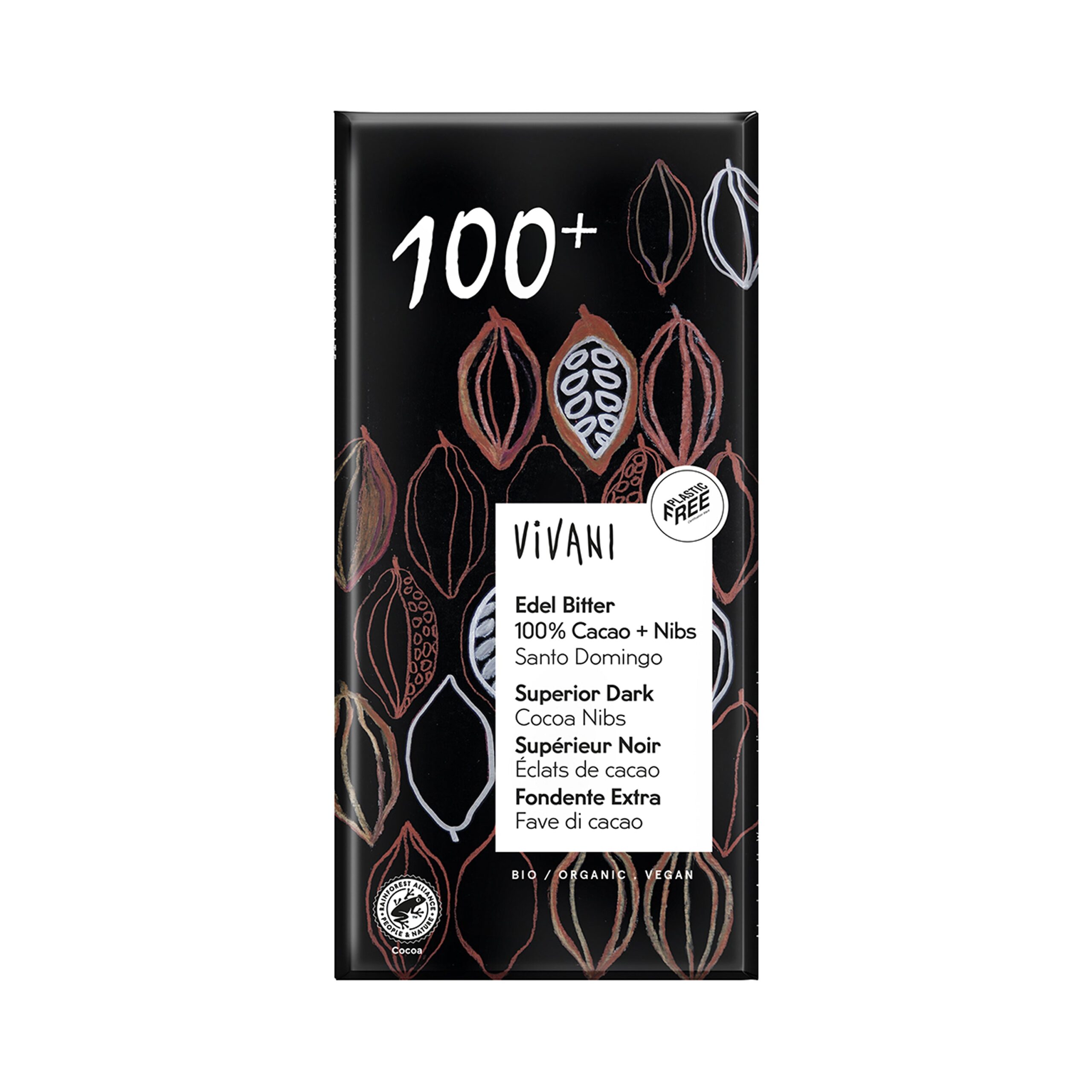 665181_Cokolada_horka_s_kousky_kakaa_100_80_g_BIO_VIVANI-1 Hořká s kousky kakaa 100 % 80 g BIO VIVANI