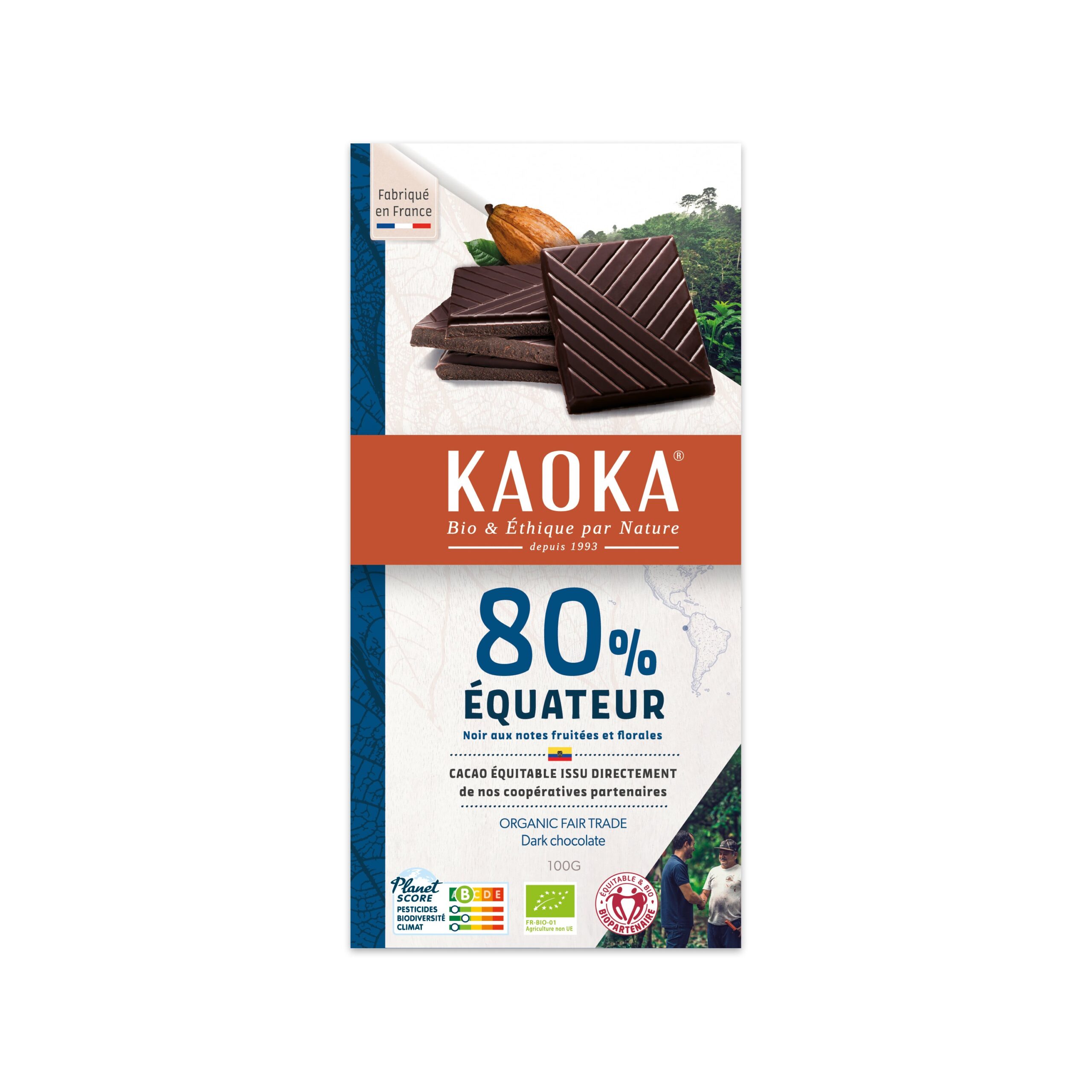 665299_Cokolada_horka_Ekvador_80_100_g_BIO_KAOKA-1 Čokoláda hořká Ekvádor 80 % 100 g BIO KAOKA