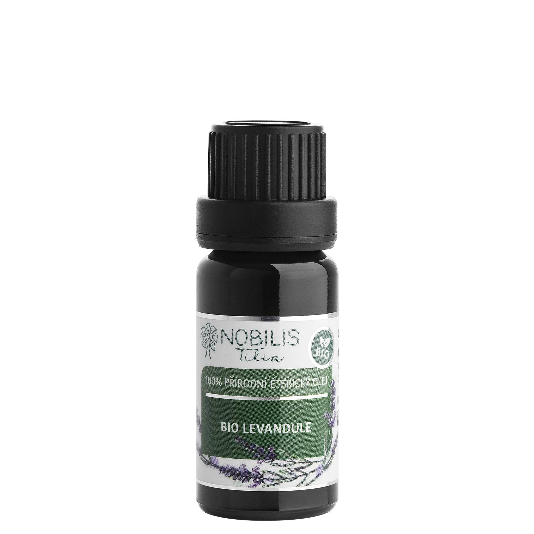 B0003B_BioLevandule10ml_8595100203915 Nobilis Tilia Éterický olej - BIO levandule (10 ml) - protizánětlivý a uklidňující