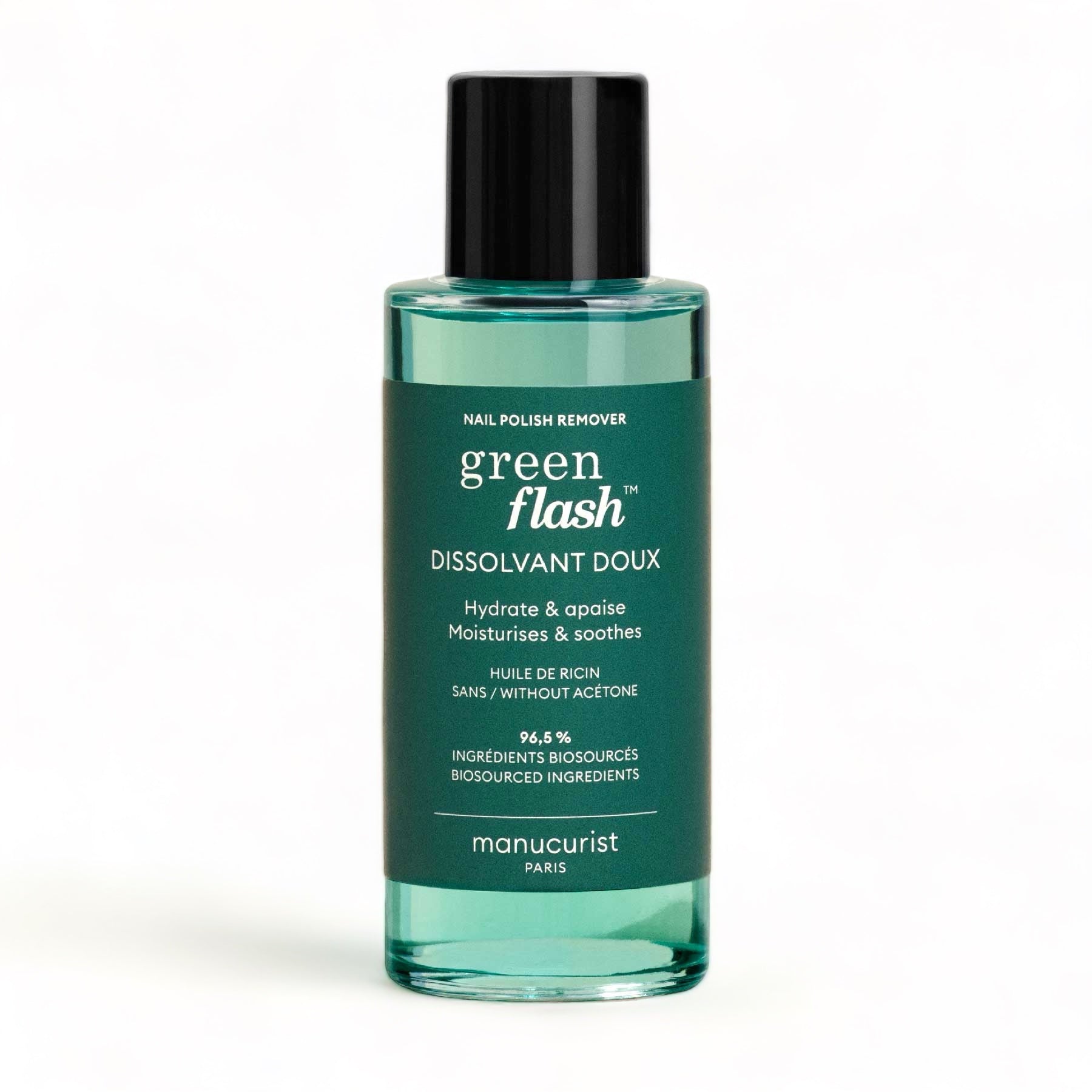 IMG-3395 Manucurist Green Flash Šetrný odlakovač LED gel laku (100 ml) - odstraní gelový lak do 1 minuty