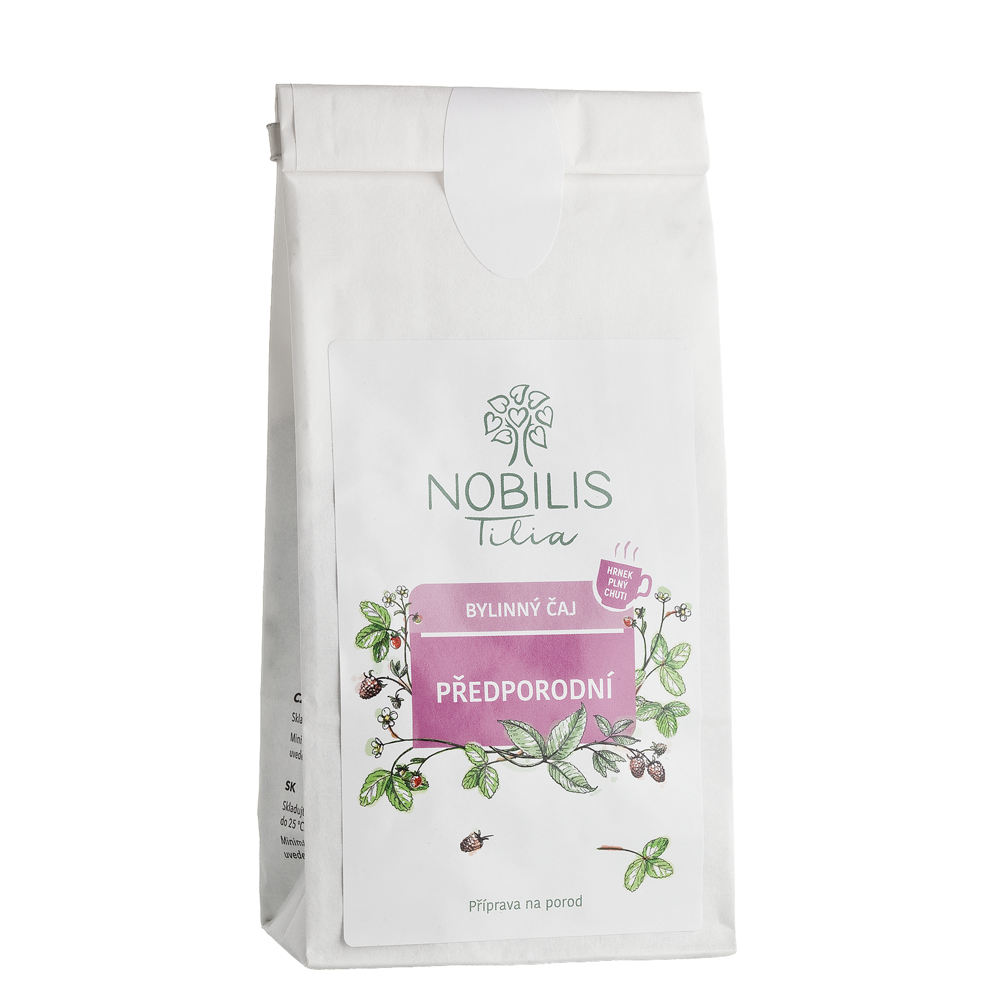 J017_Cajpredporodni_8595100297327 Nobilis Tilia Čaj předporodní (50 g) - uvolní mysl a podpoří děložní stahy