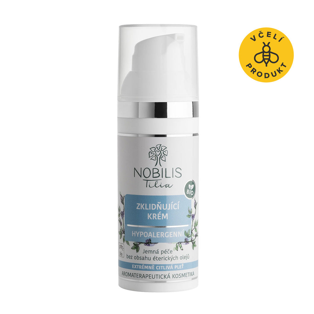 N0140E_Zklidnujici_krem_Hypoalergenni_50_ml_8596654001521_1 Nobilis Tilia Zklidňující krém Hypoalergenní BIO (50 ml) - pro extrémně citlivou pleť